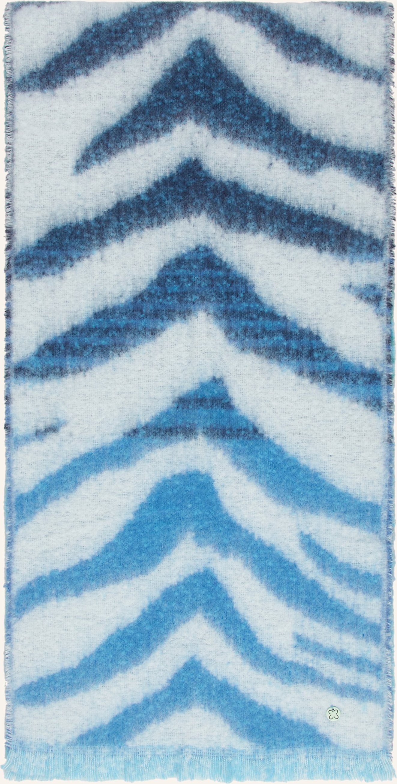 Thumbnail - Codello Jacquard-Schal blau