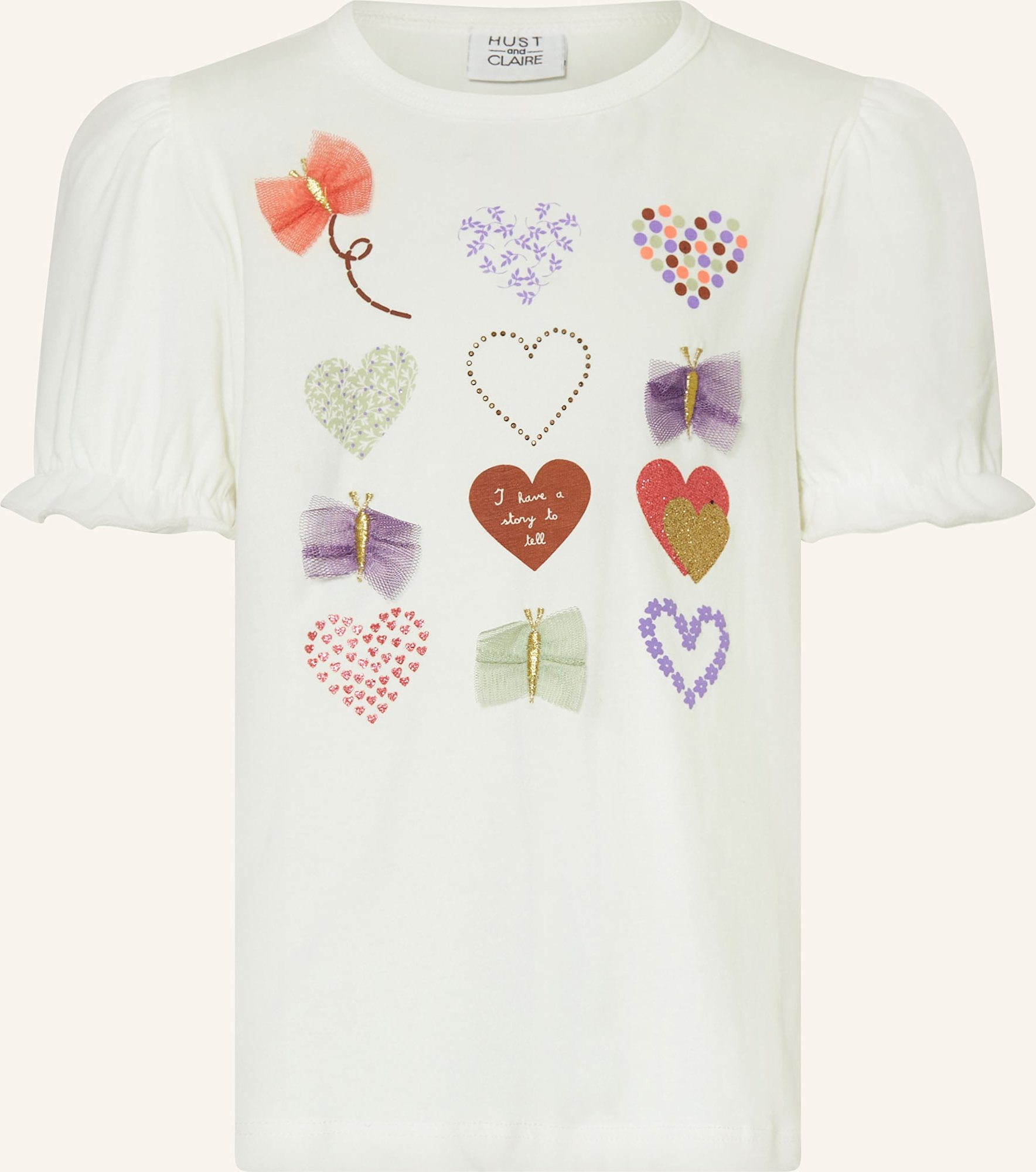 Hust And Claire T-Shirt Hcalma weiss