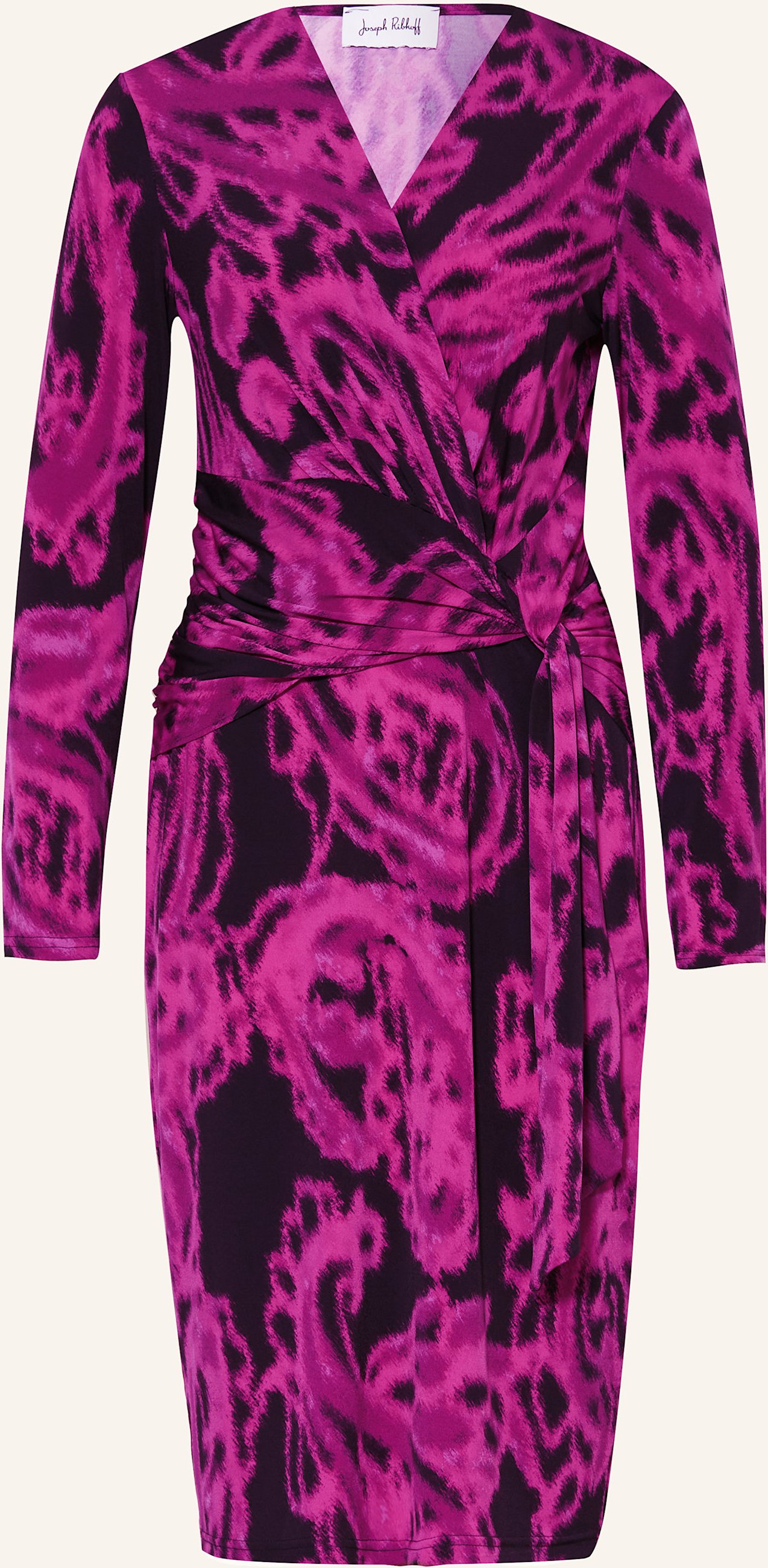 Joseph Ribkoff Kleid In Wickeloptik pink