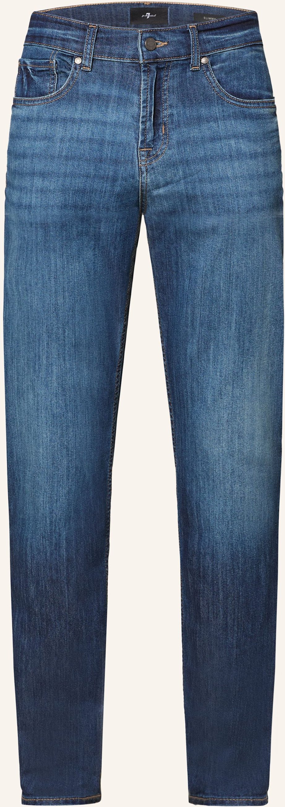 7 For All Mankind Jeans Slimmy Slim Fit blau