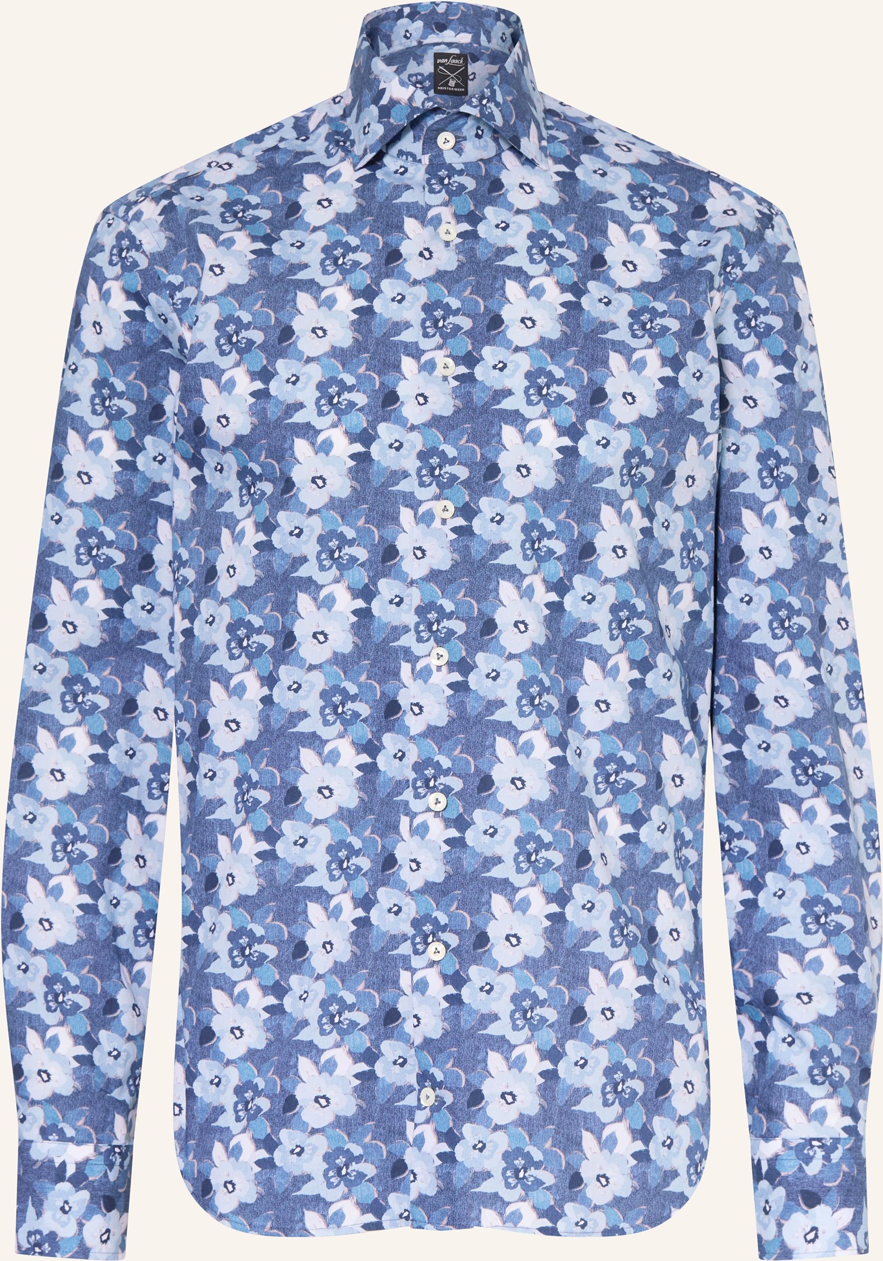 Van Laack Hemd Vl-Rivara-Tf Tailor Fit blau