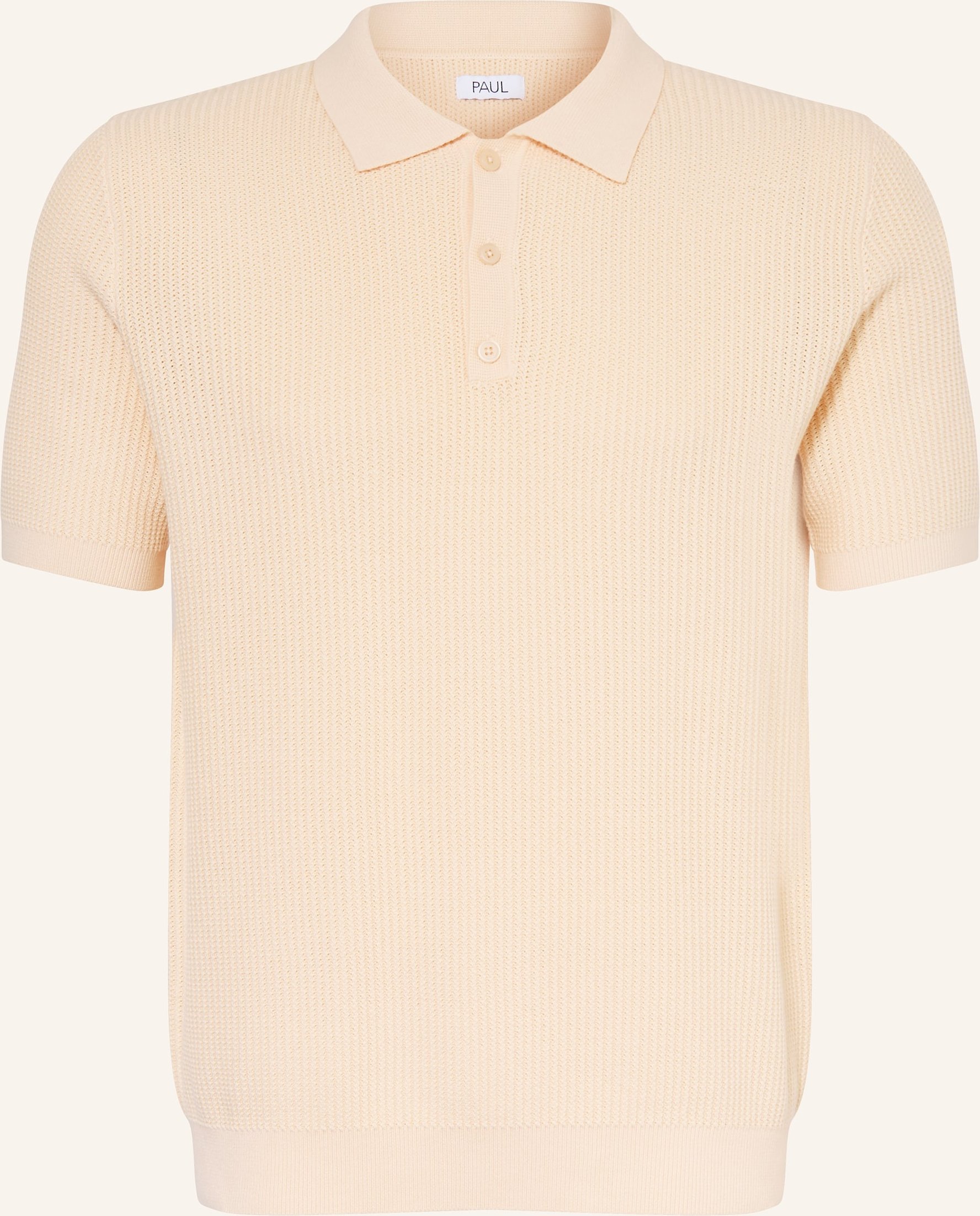 Paul Strick-Poloshirt weiss