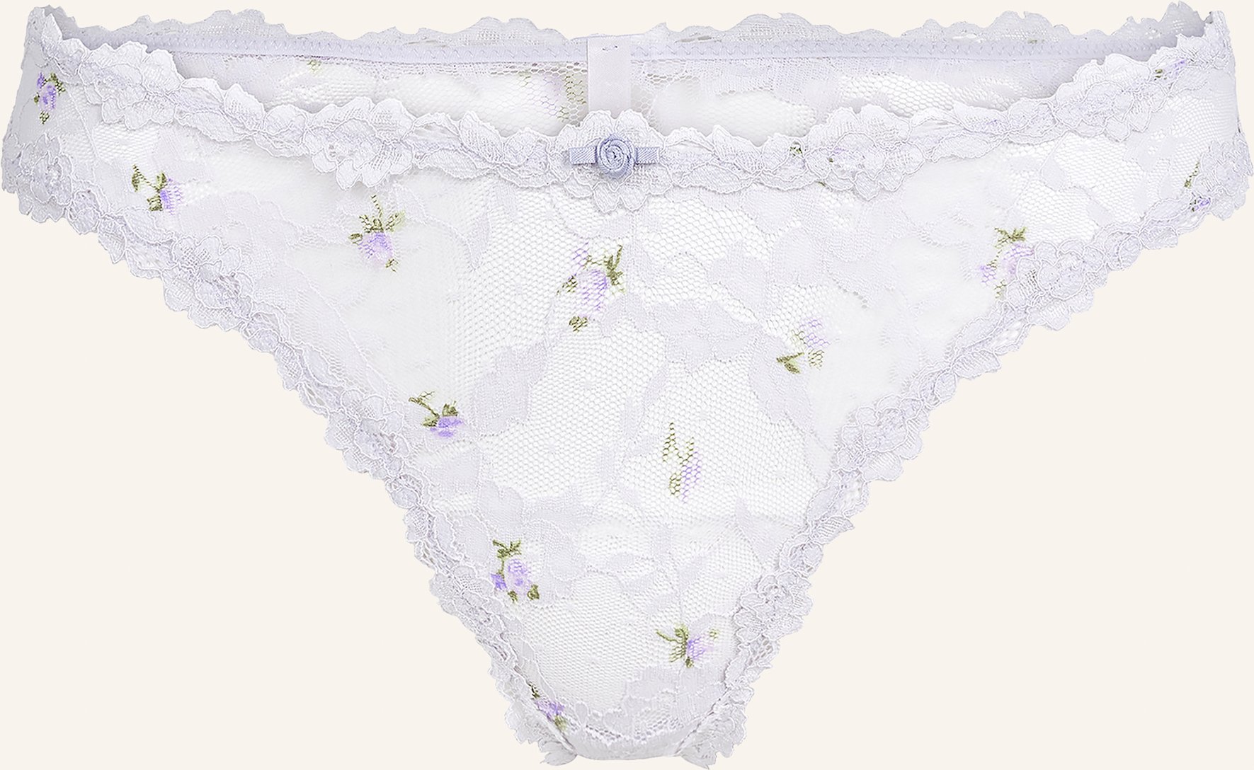 Skims String Stretch Lace rosa