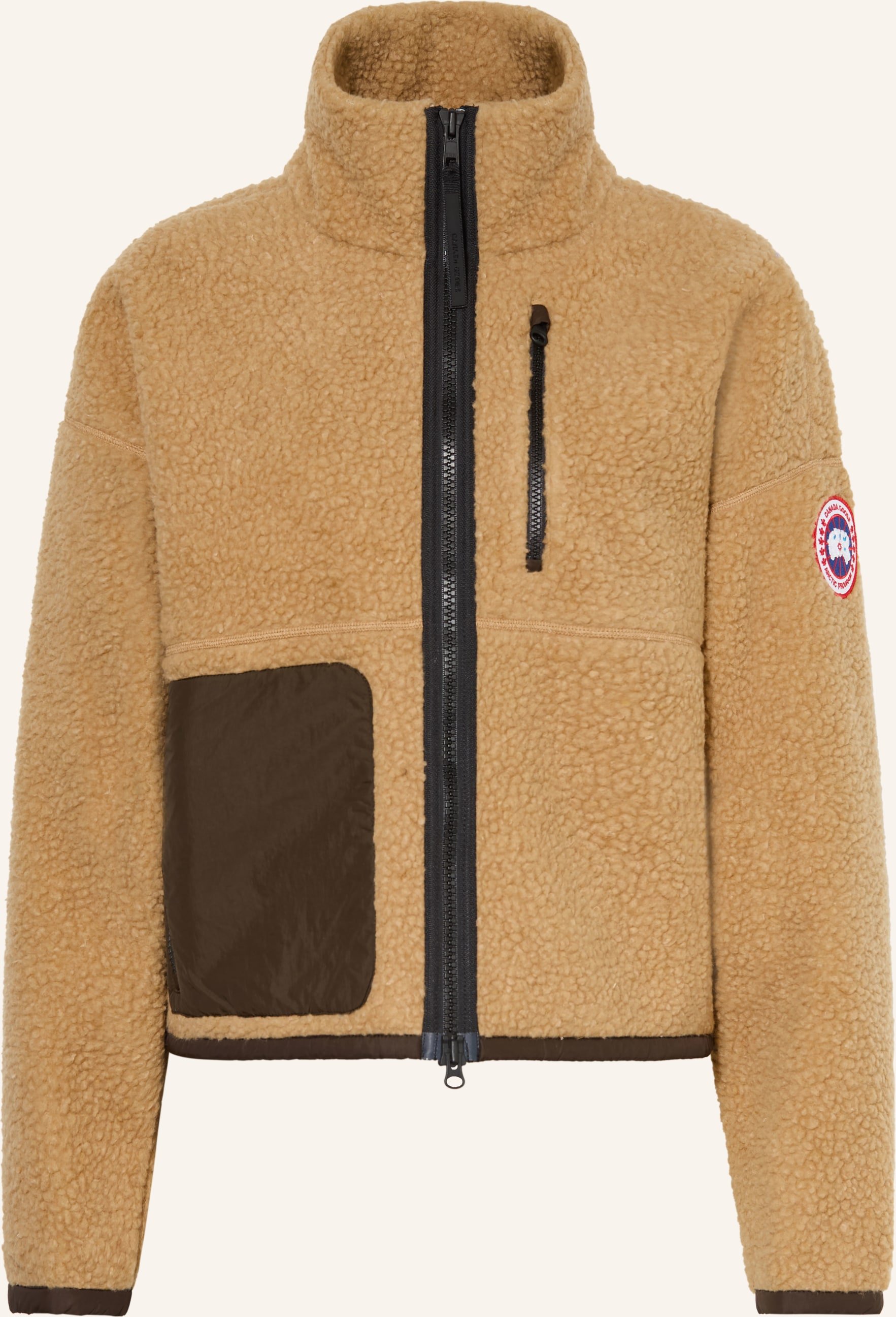 Canada Goose Teddyfell-Jacke Simcoe beige
