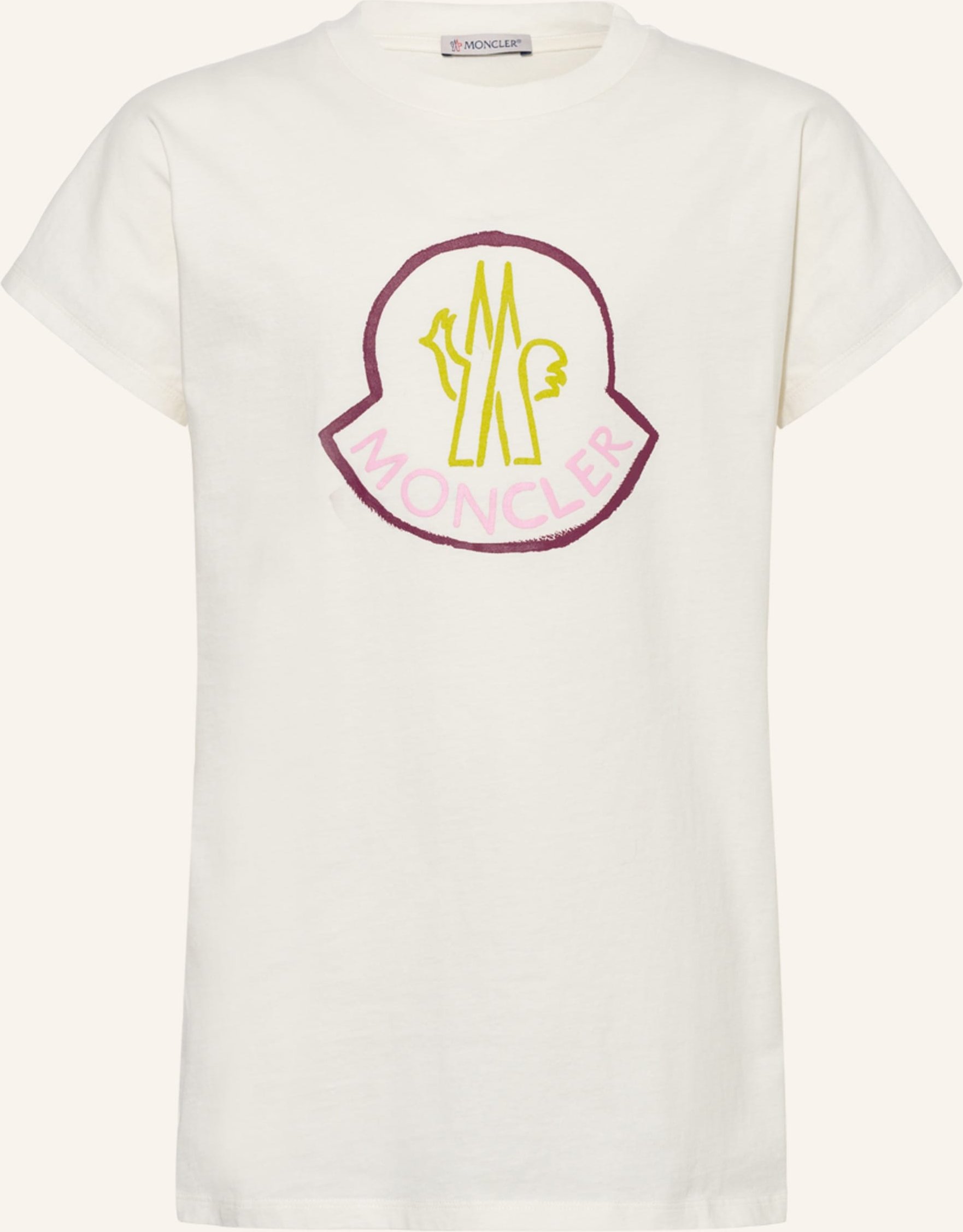 Moncler Enfant T-Shirt weiss