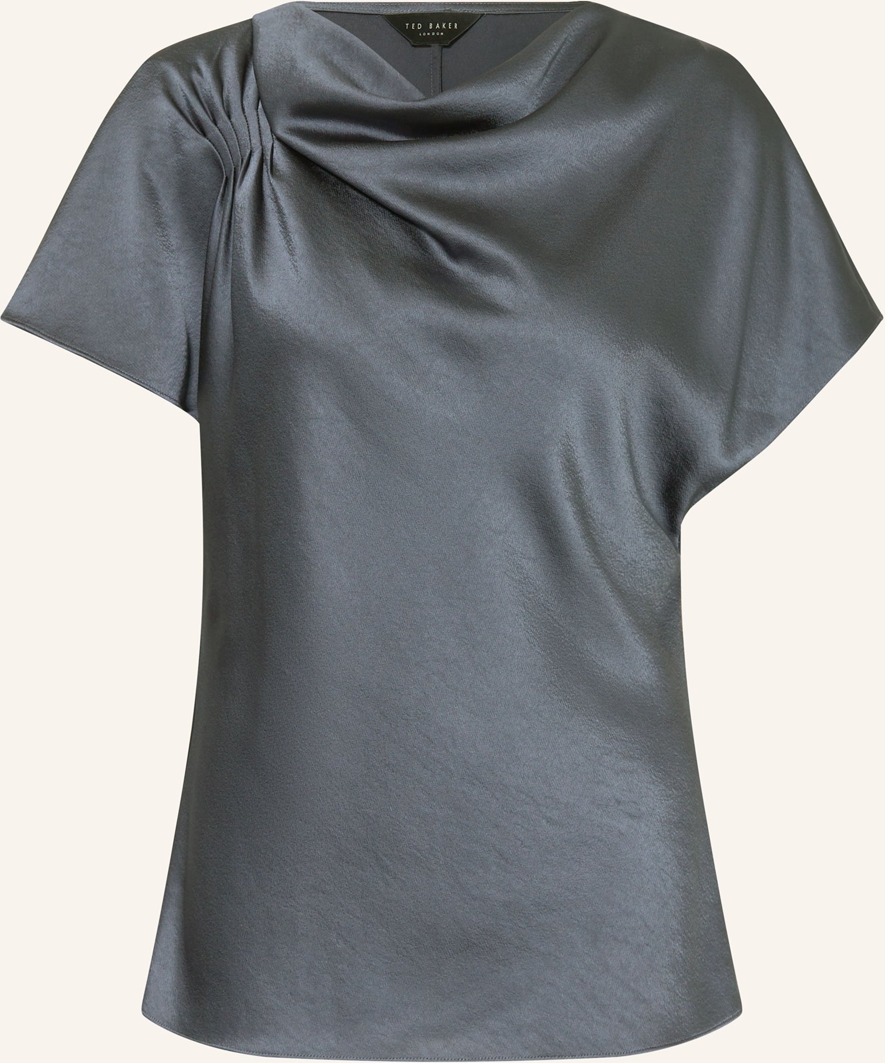 Ted Baker Blusenshirt Cammilo Aus Satin grau