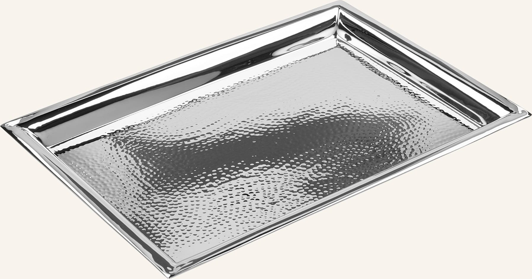 Fink Tablett Nagano silber