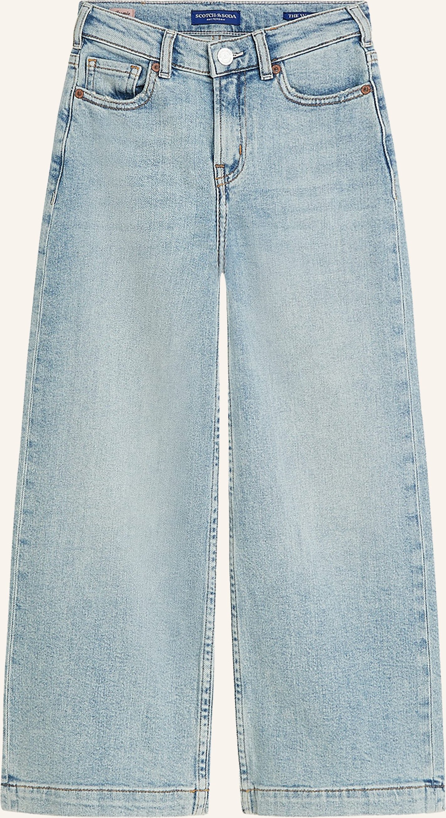 Scotch & Soda Jeans The Wave Wide Leg Fit blau