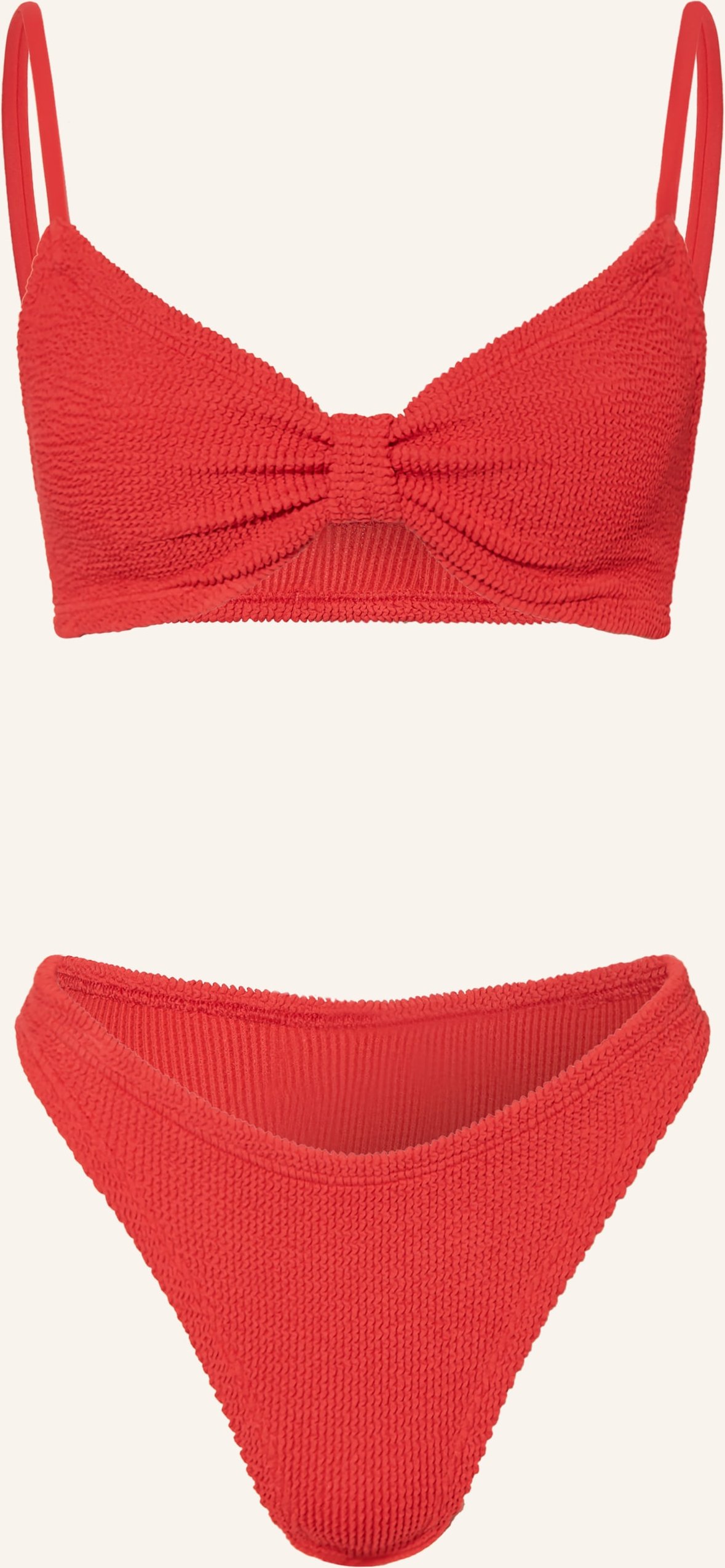 Hunza G Bustier-Bikini Alicia rot