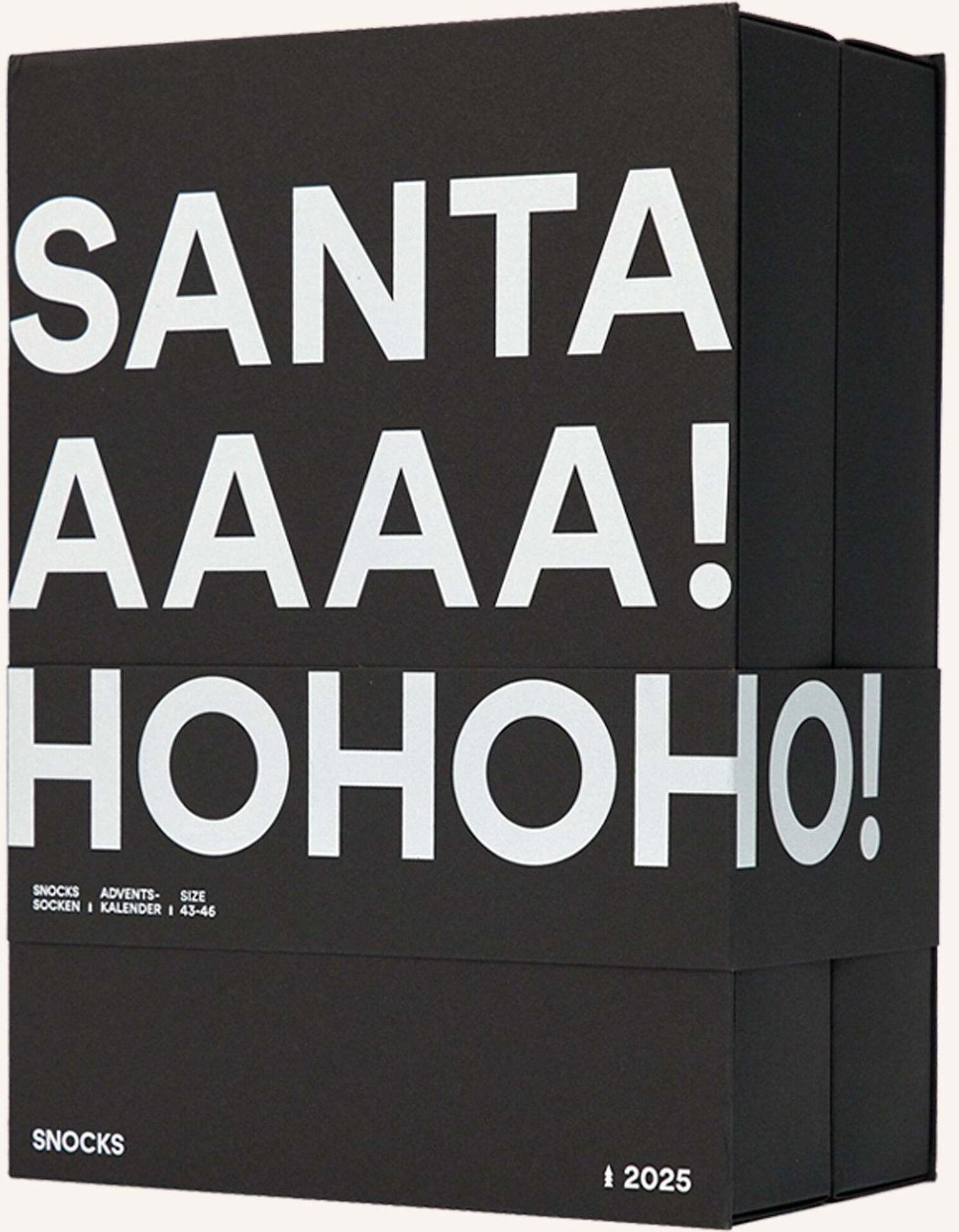 Snocks Socken Adventskalender blau