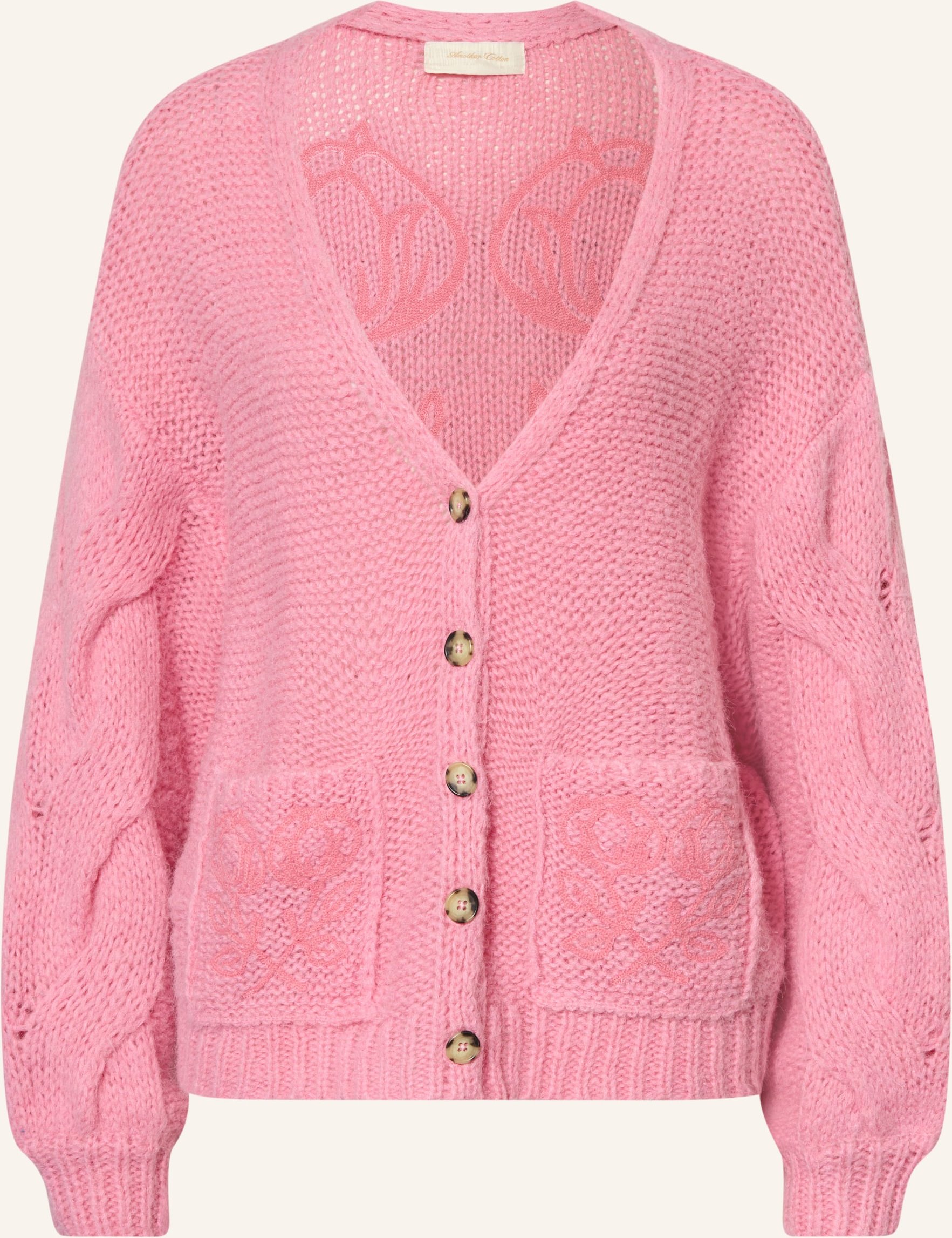 Another Cotton Lab Strickjacke pink