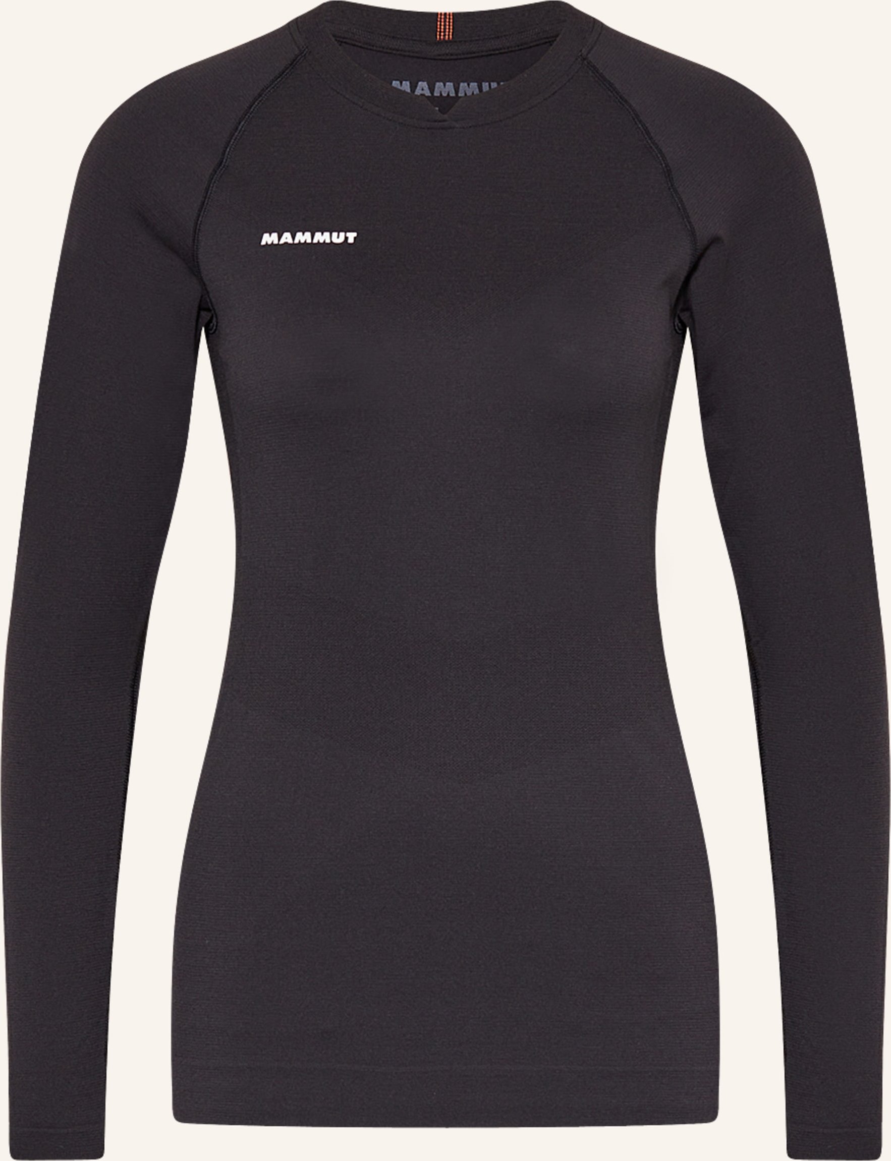 Mammut Longsleeve Trift Mit Merinowolle schwarz