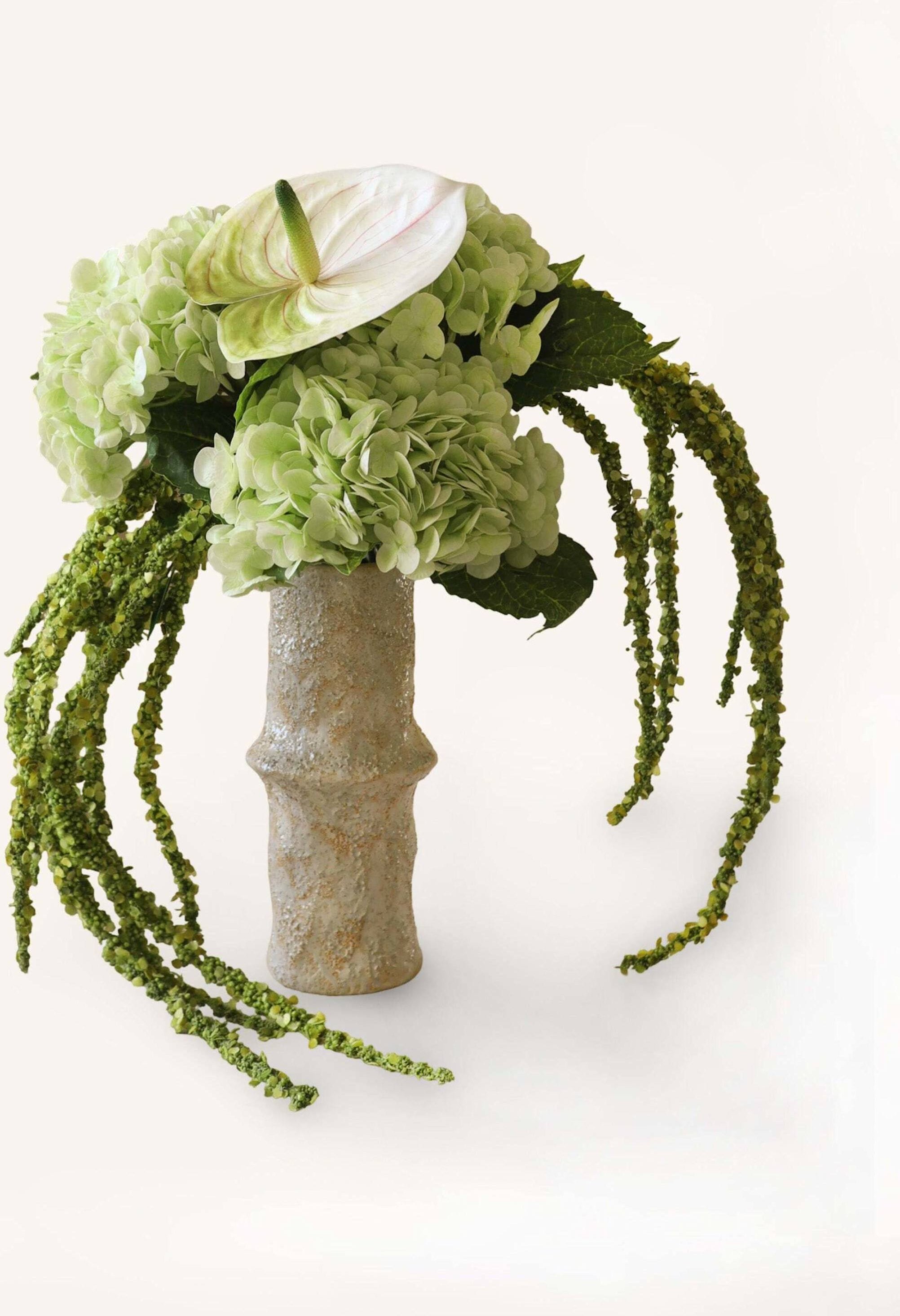 Botané Künstlicher Blumenstrauß Dewdrop Symphony gruen