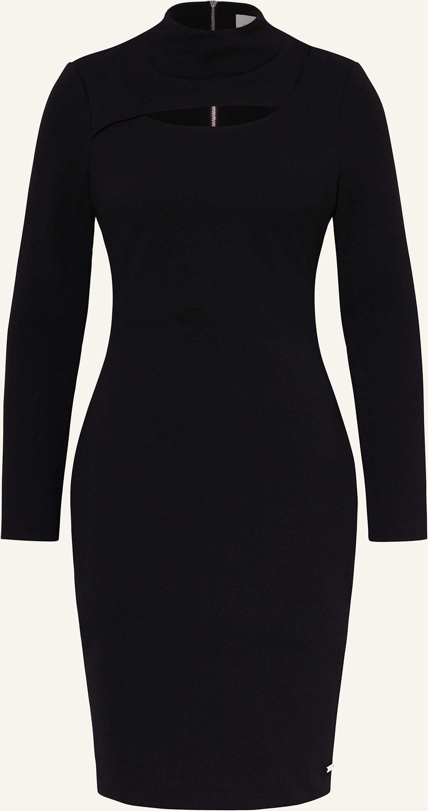 Calvin Klein Etuikleid Mit Cut-Out schwarz