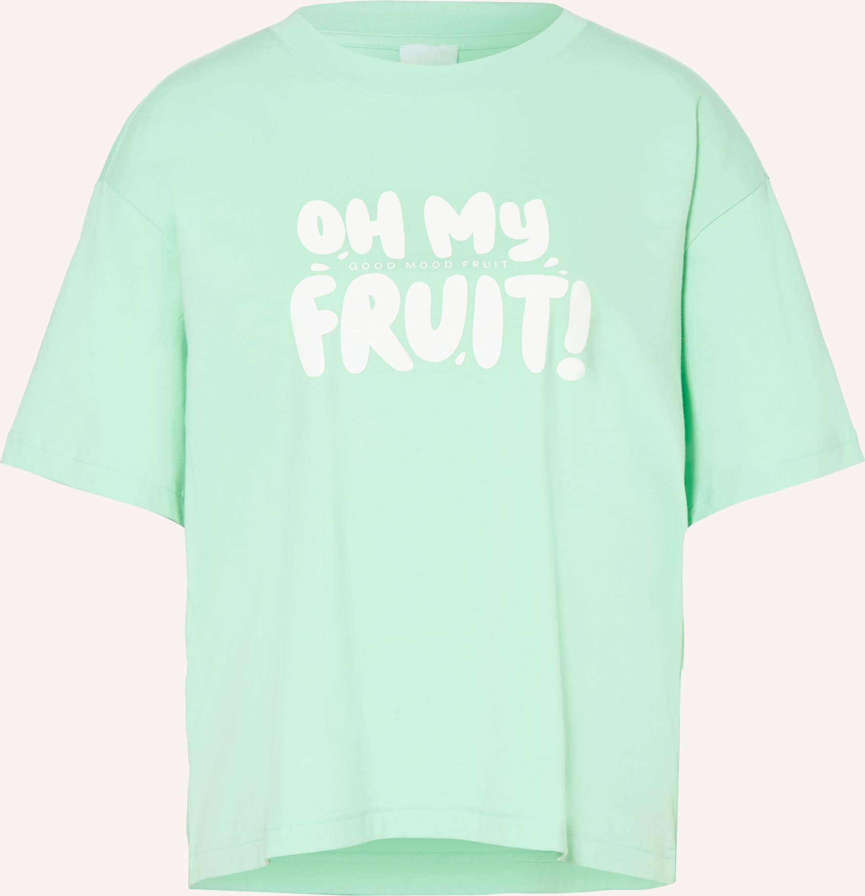 Mey Schlafshirt Serie Solid Love gruen