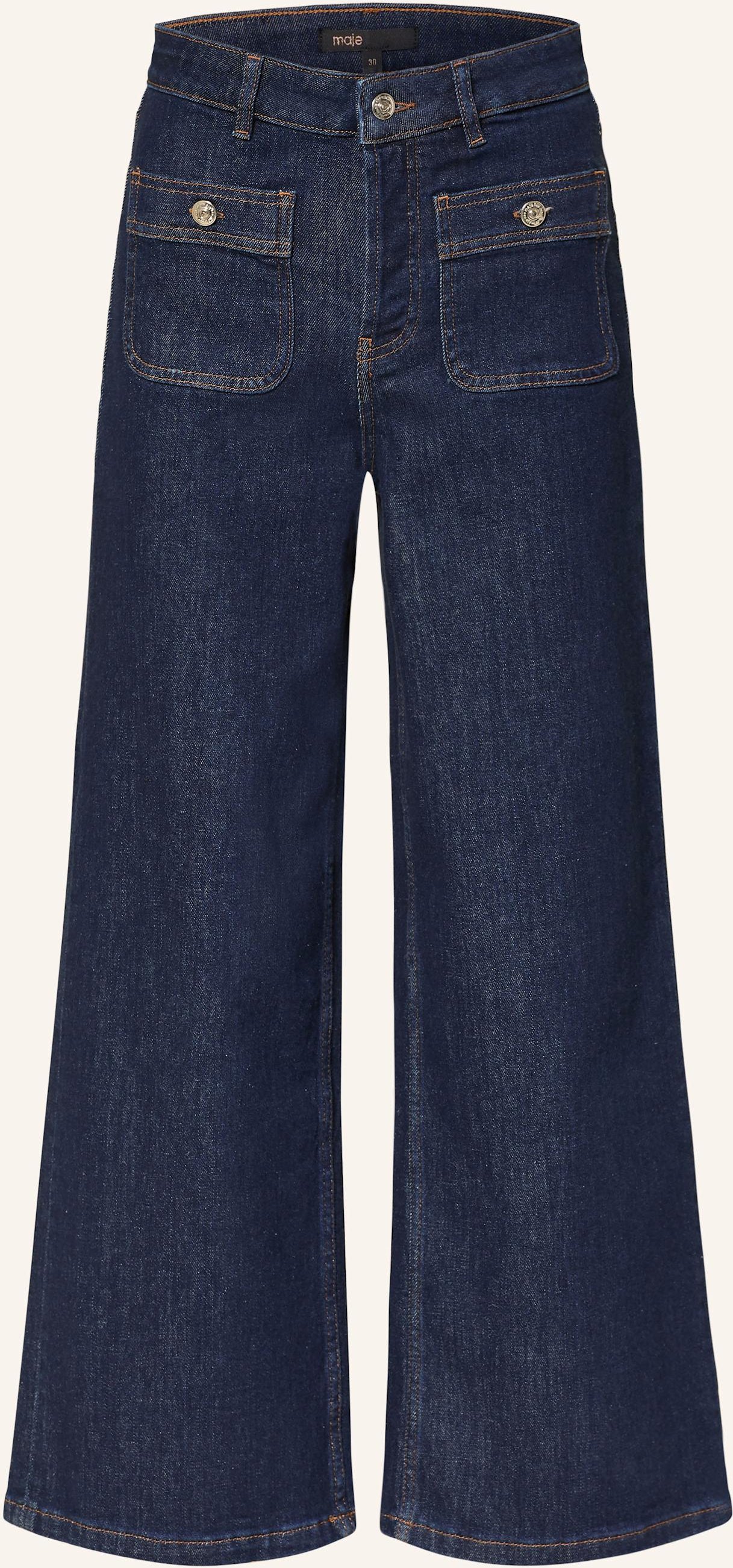 Maje Straight Jeans blau