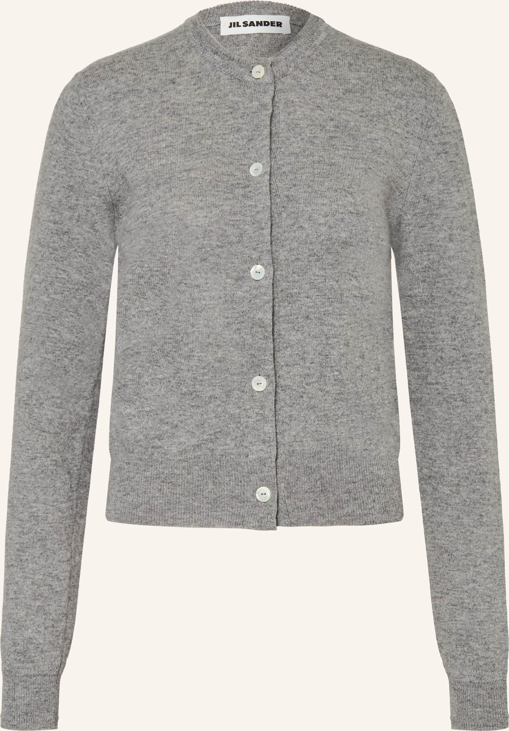 Jil Sander Strickjacke grau
