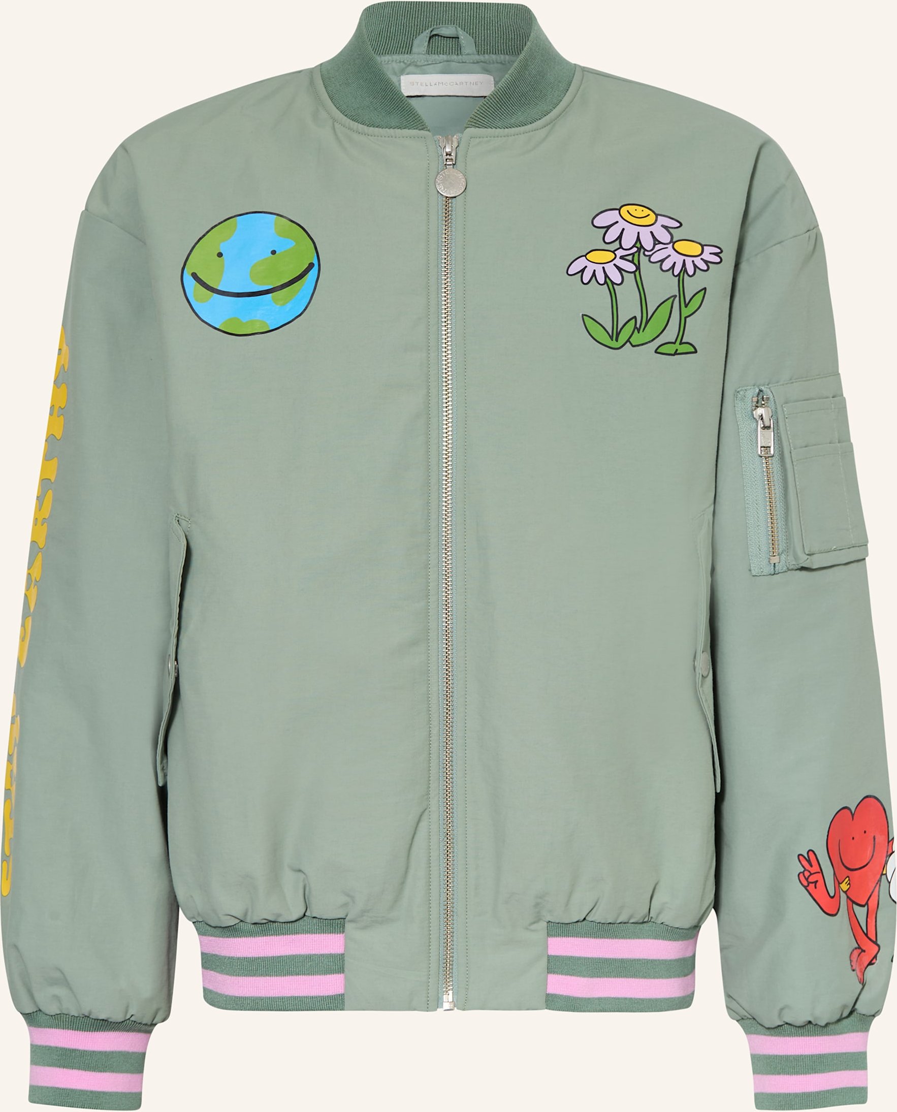 Stella Mccartney Kids Blouson gruen