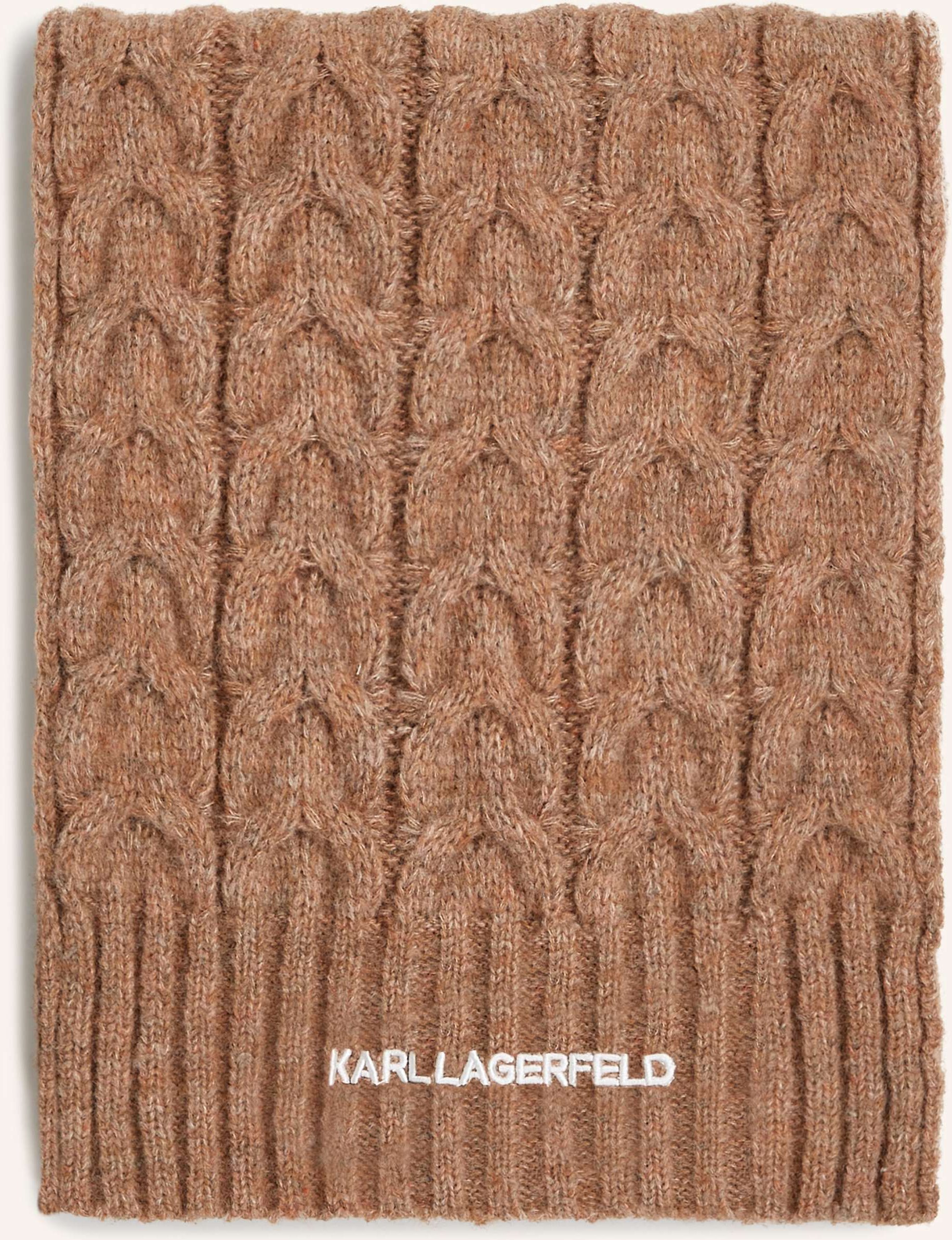 Karl Lagerfeld Schal braun
