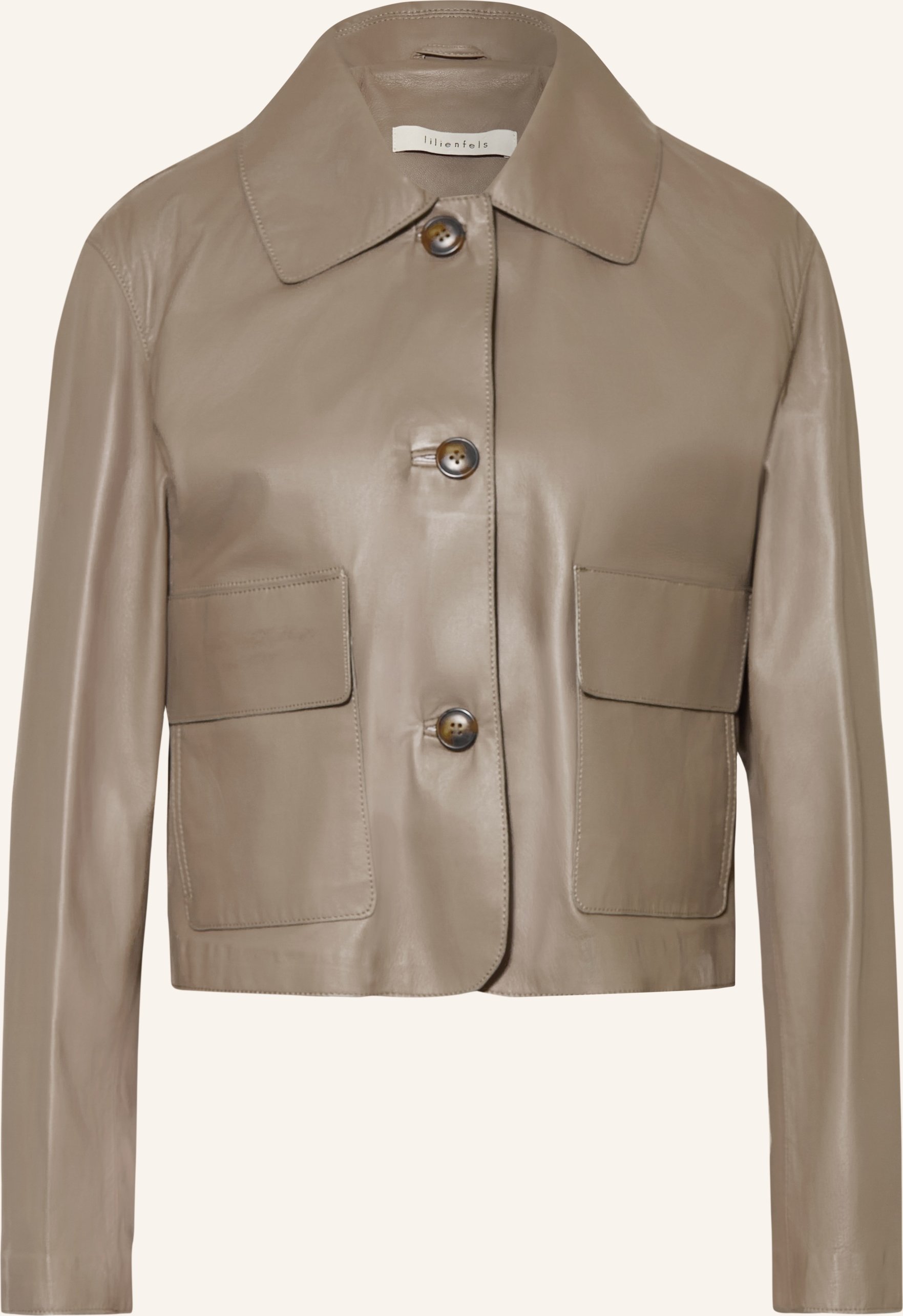 Lilienfels Lederjacke beige
