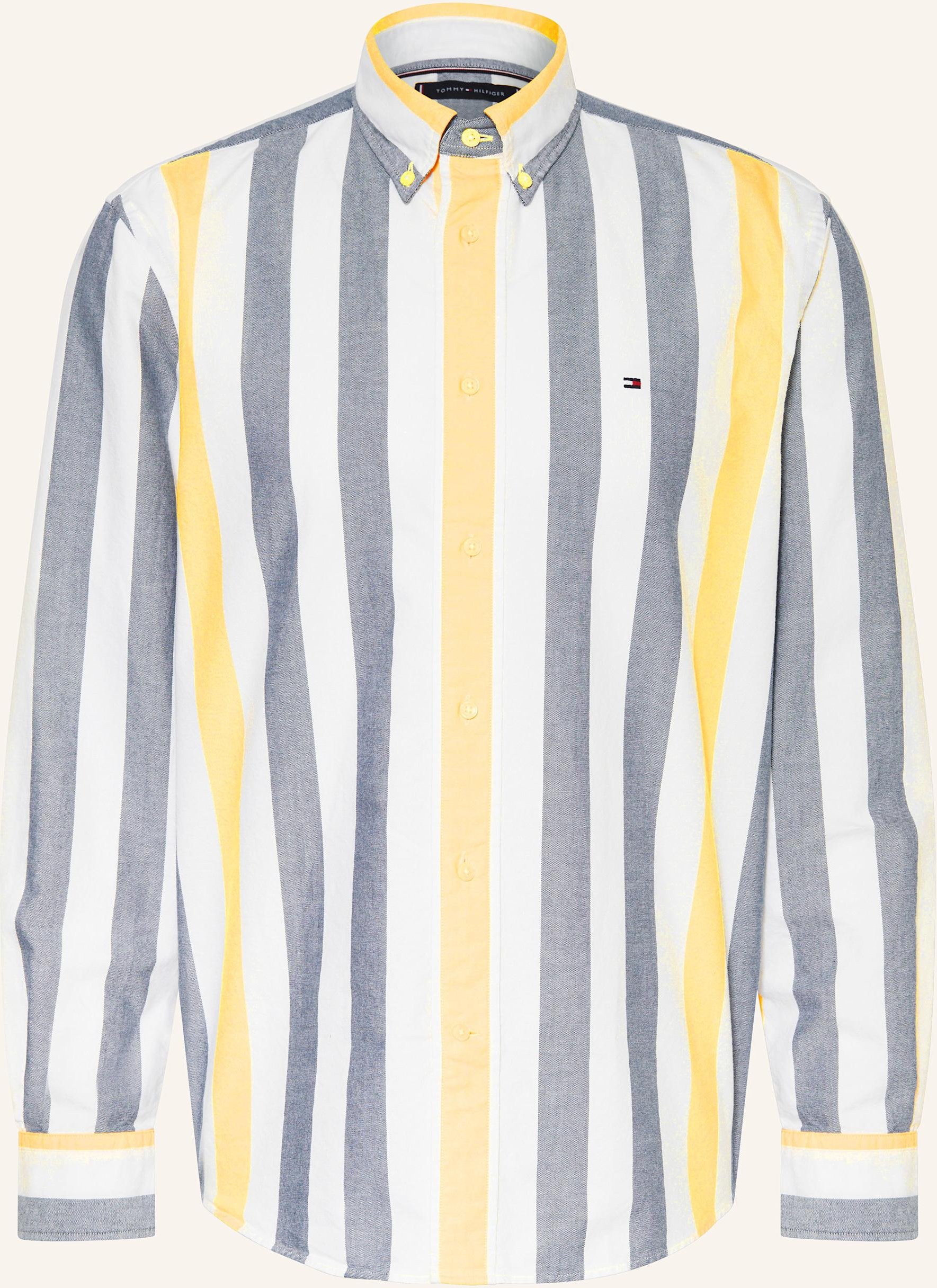 Tommy Hilfiger Oxfordhemd Relaxed Fit gelb