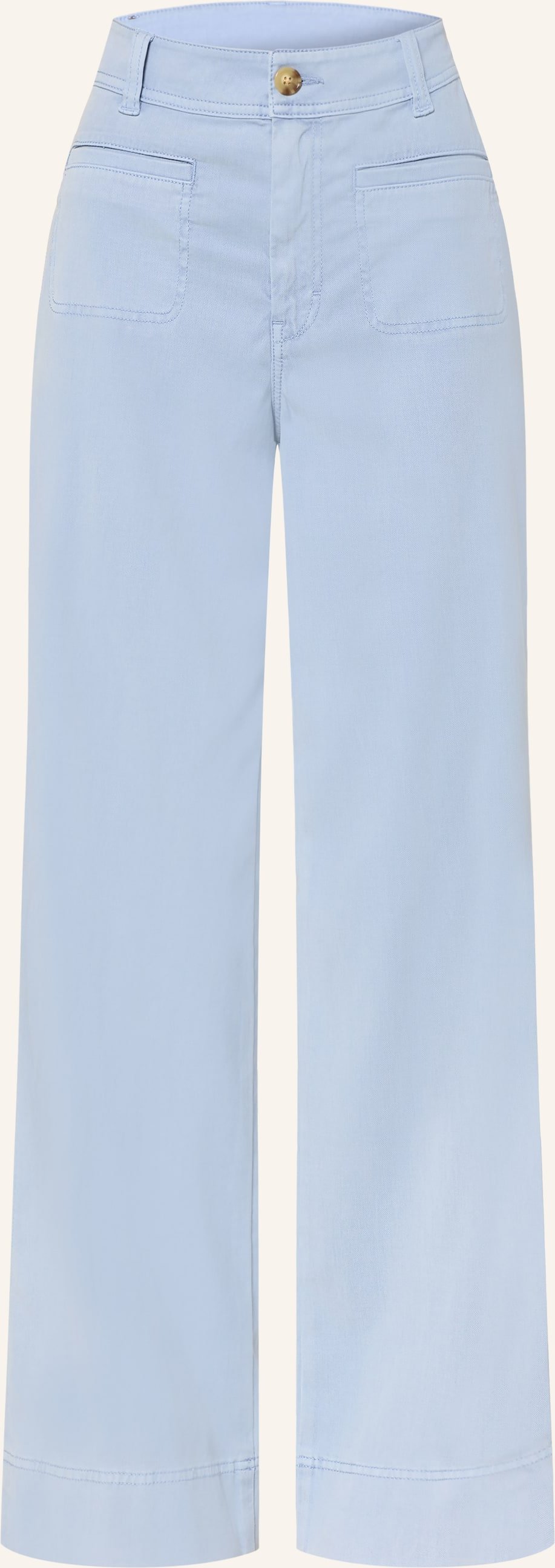 Mos Mosh Marlenehose Mmsoey Tenna blau