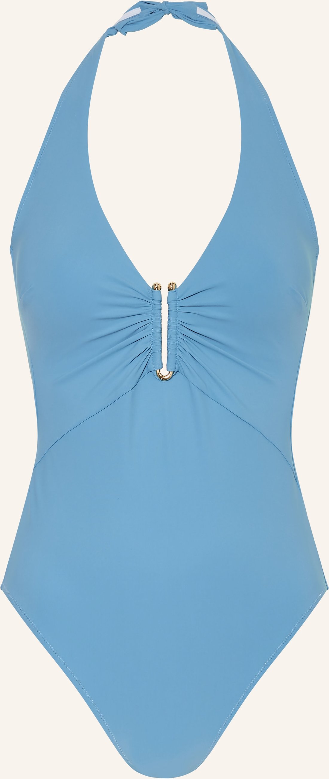 Maryan Mehlhorn Neckholder-Badeanzug Honesty blau