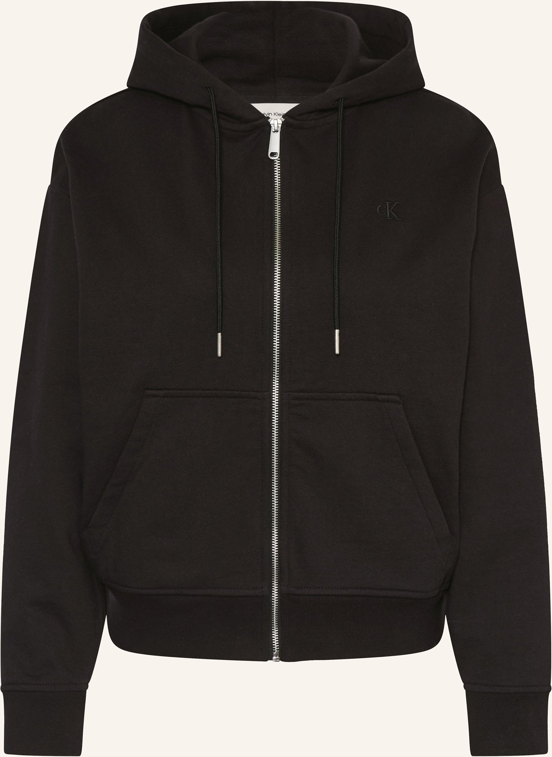 Calvin Klein Jeans Sweatjacke schwarz