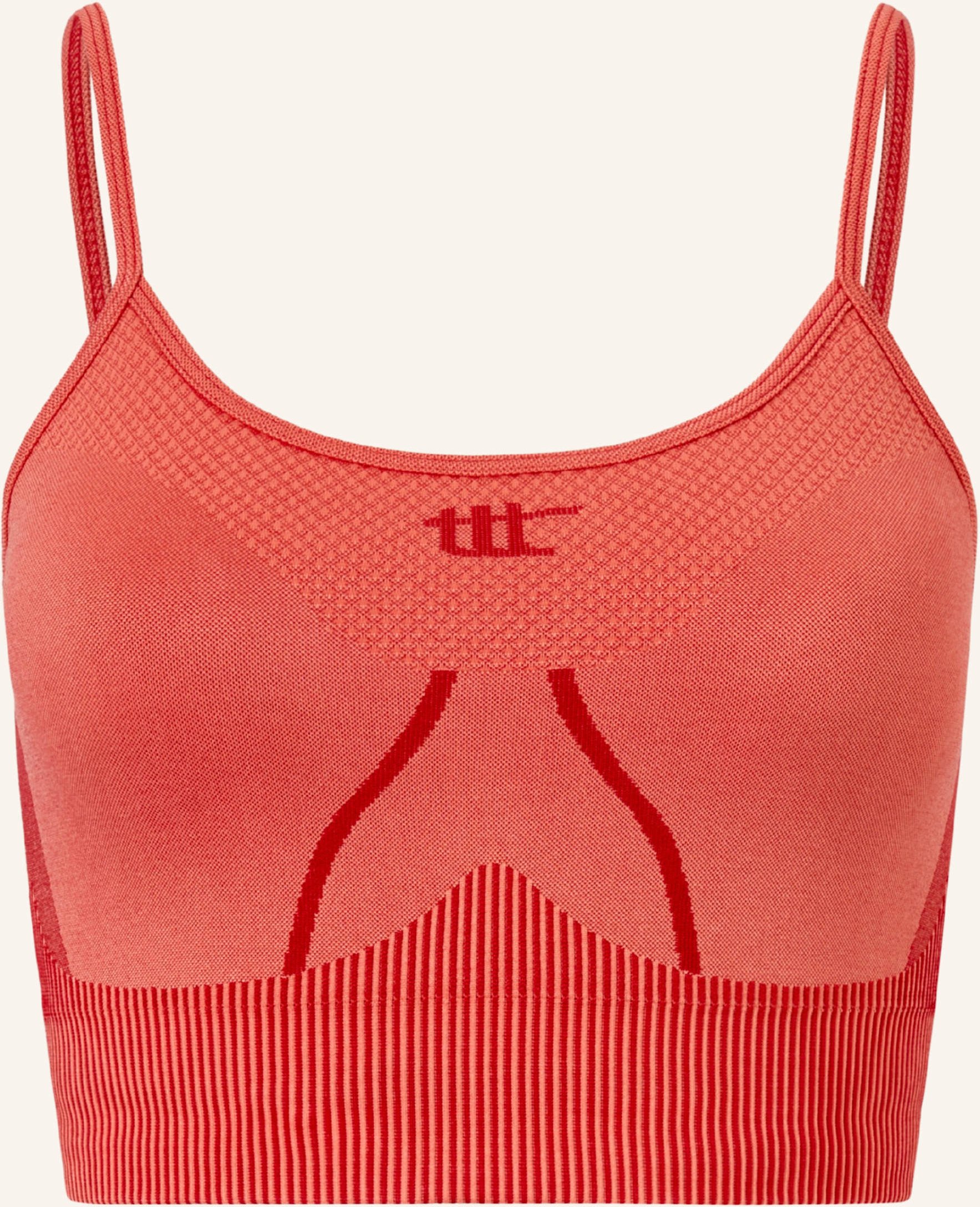 To The Top Sports Bra Seamless Light orange