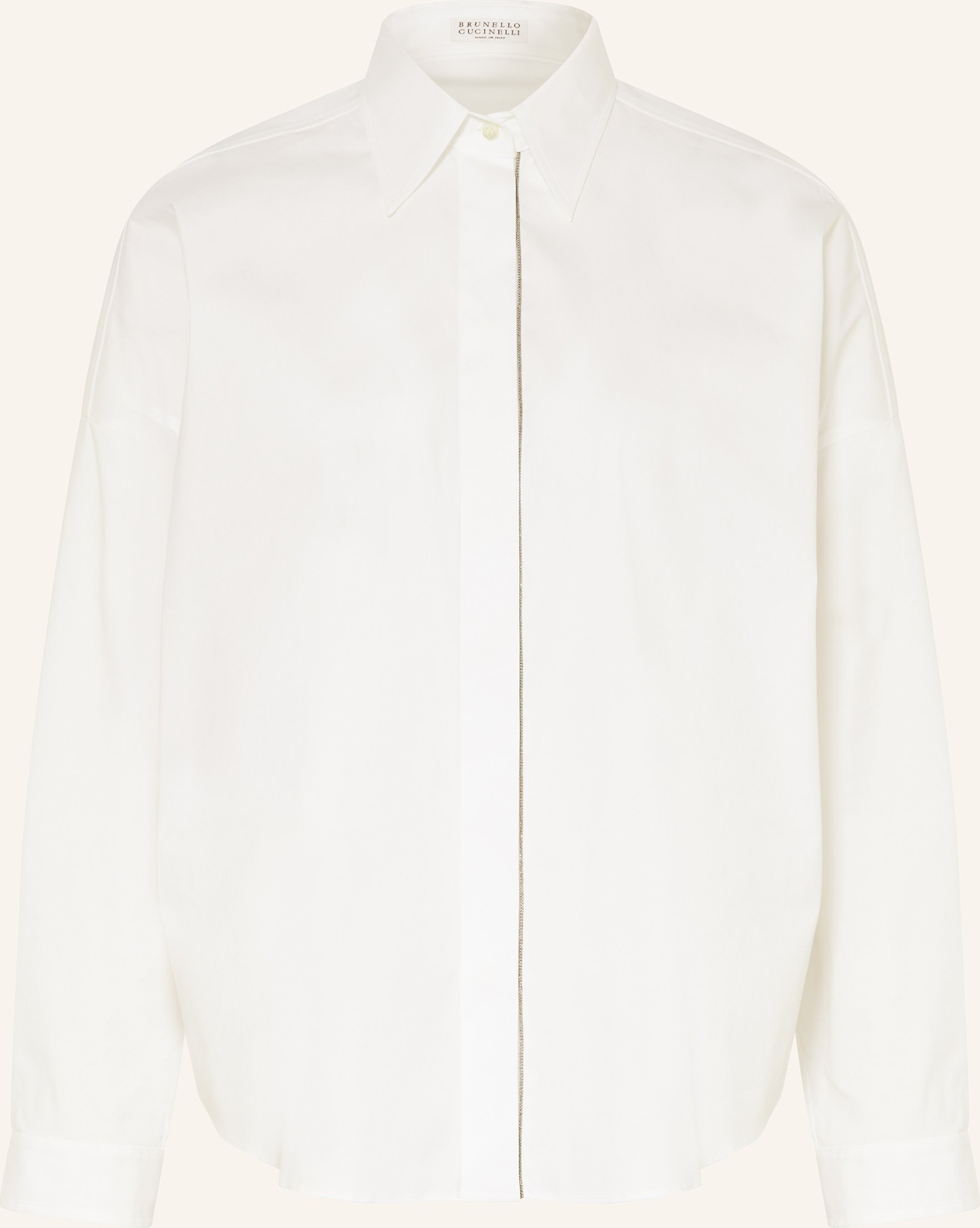 Brunello Cucinelli Hemdbluse weiss