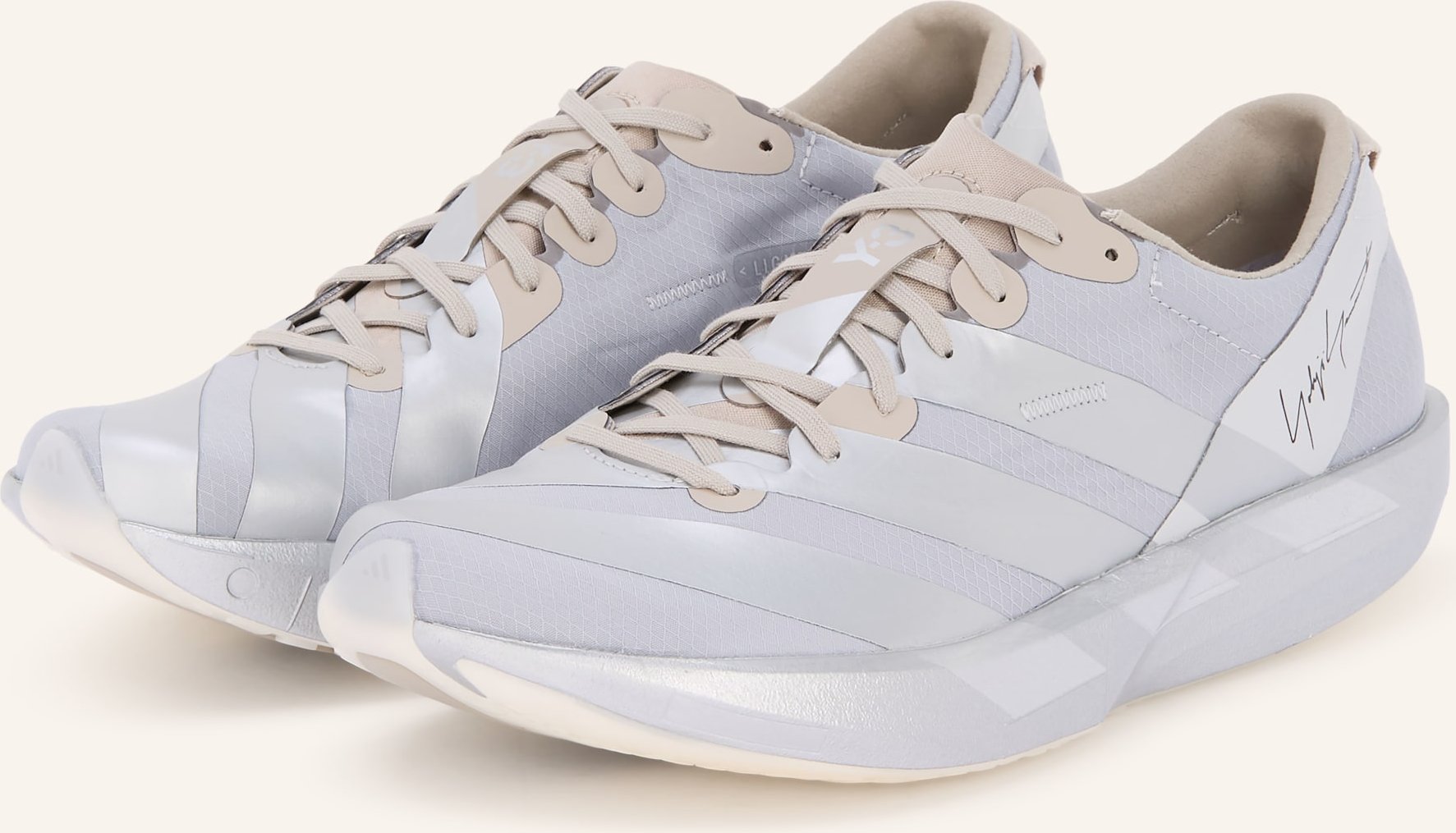 Y-3 Laufschuhe Y-3 Adios 9 silber