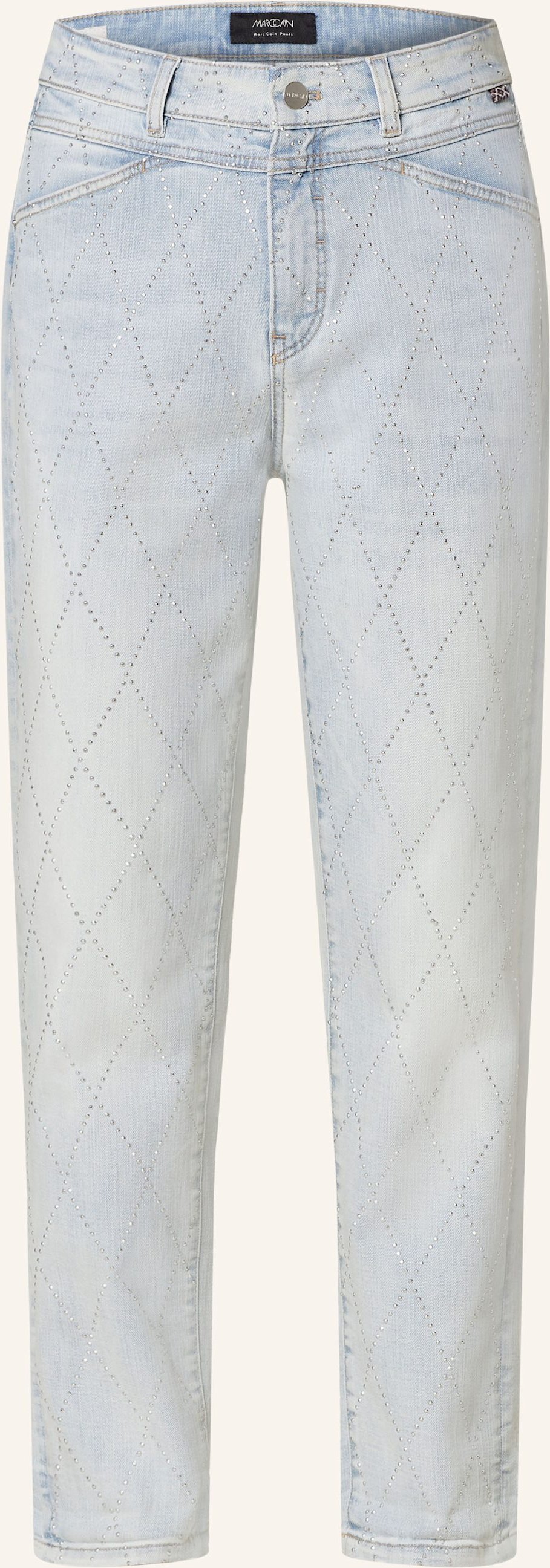 Thumbnail - Marc Cain Jeans Riad Mit Nieten blau