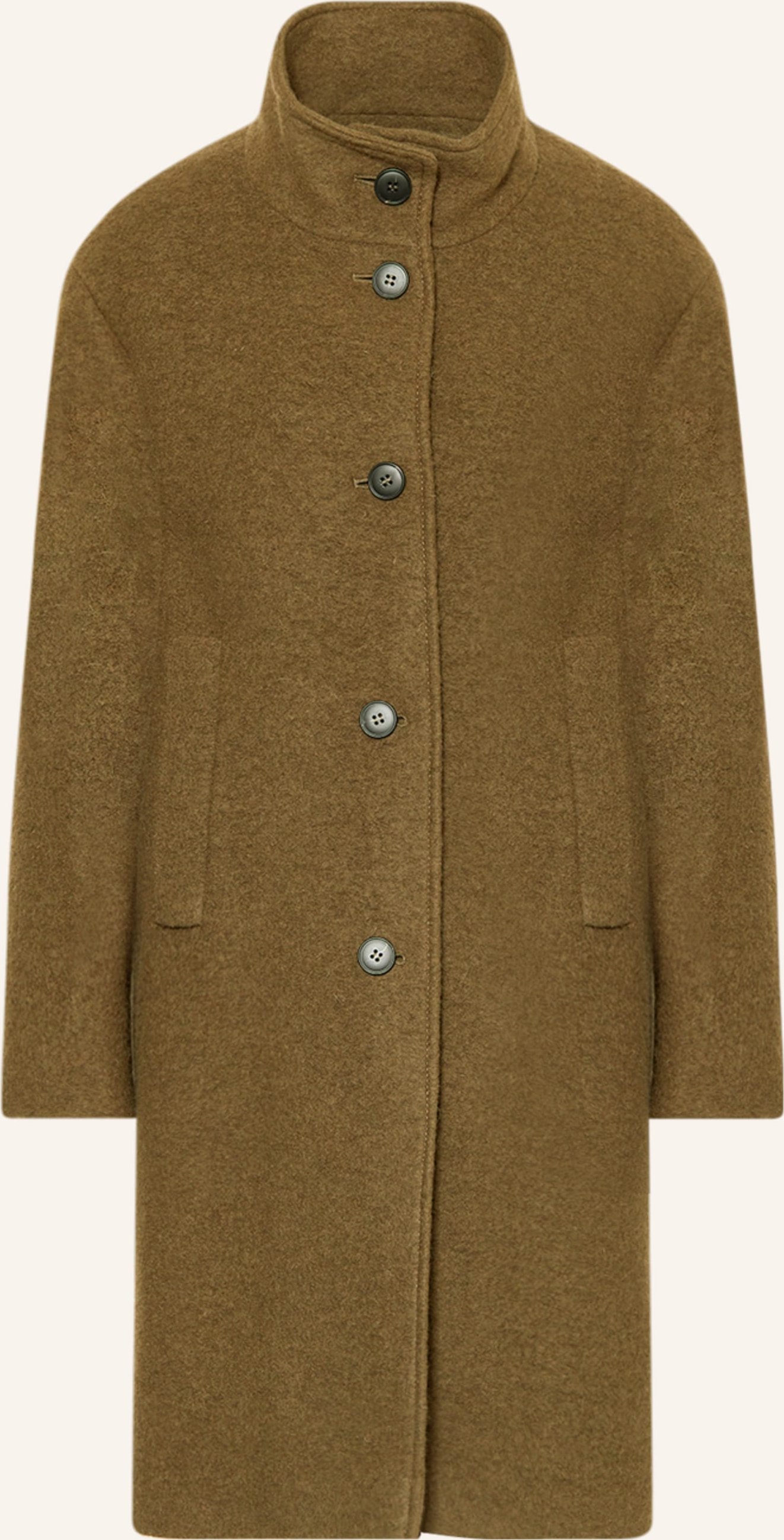 Darling Harbour Wollmantel gruen