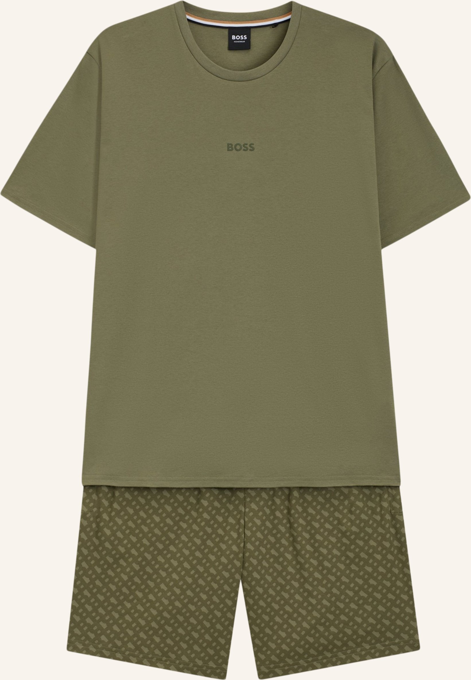 Thumbnail - Boss Pyjama-Set Relax Short Set Regular Fit gruen