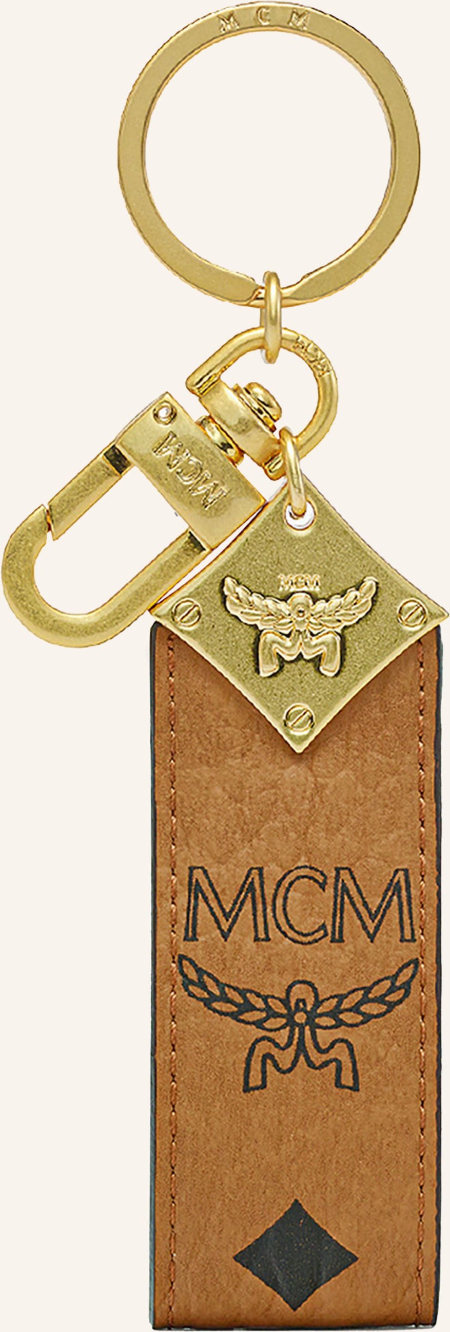 Mcm Taschenanhänger Aren Visetos braun