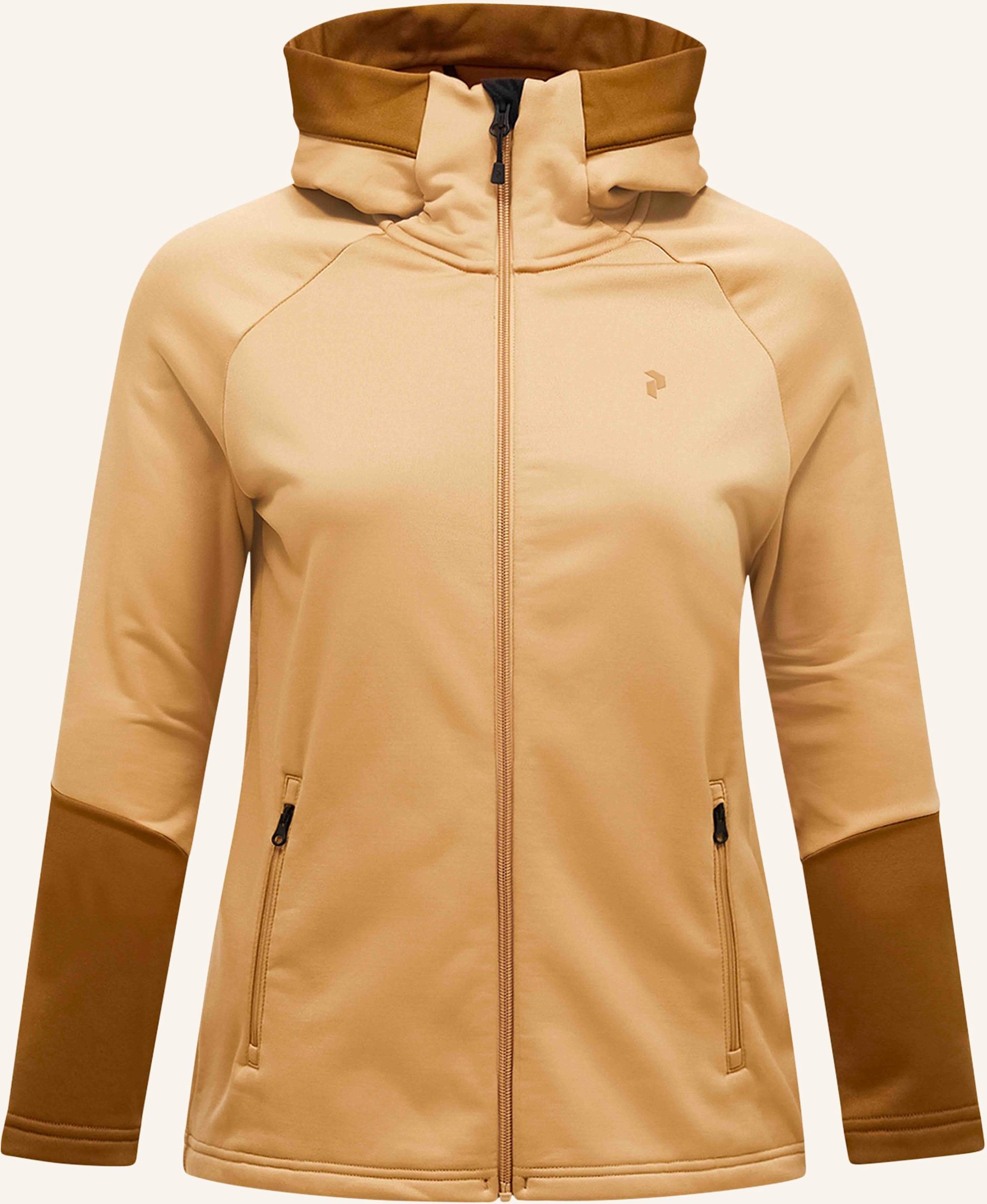 Peak Performance Midlayer-Jacke Rider Essentials braun