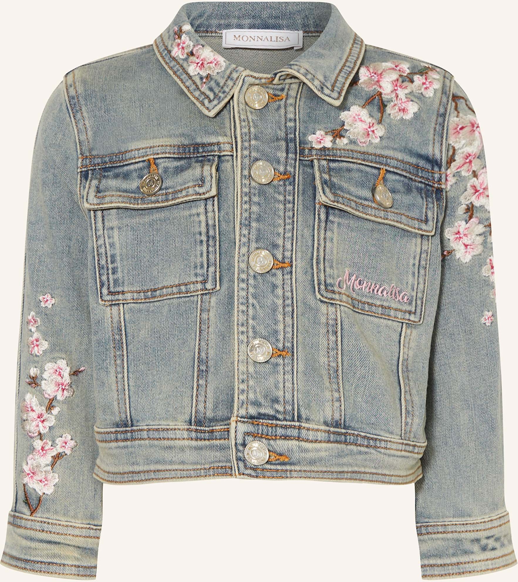 Monnalisa Jeansjacke blau