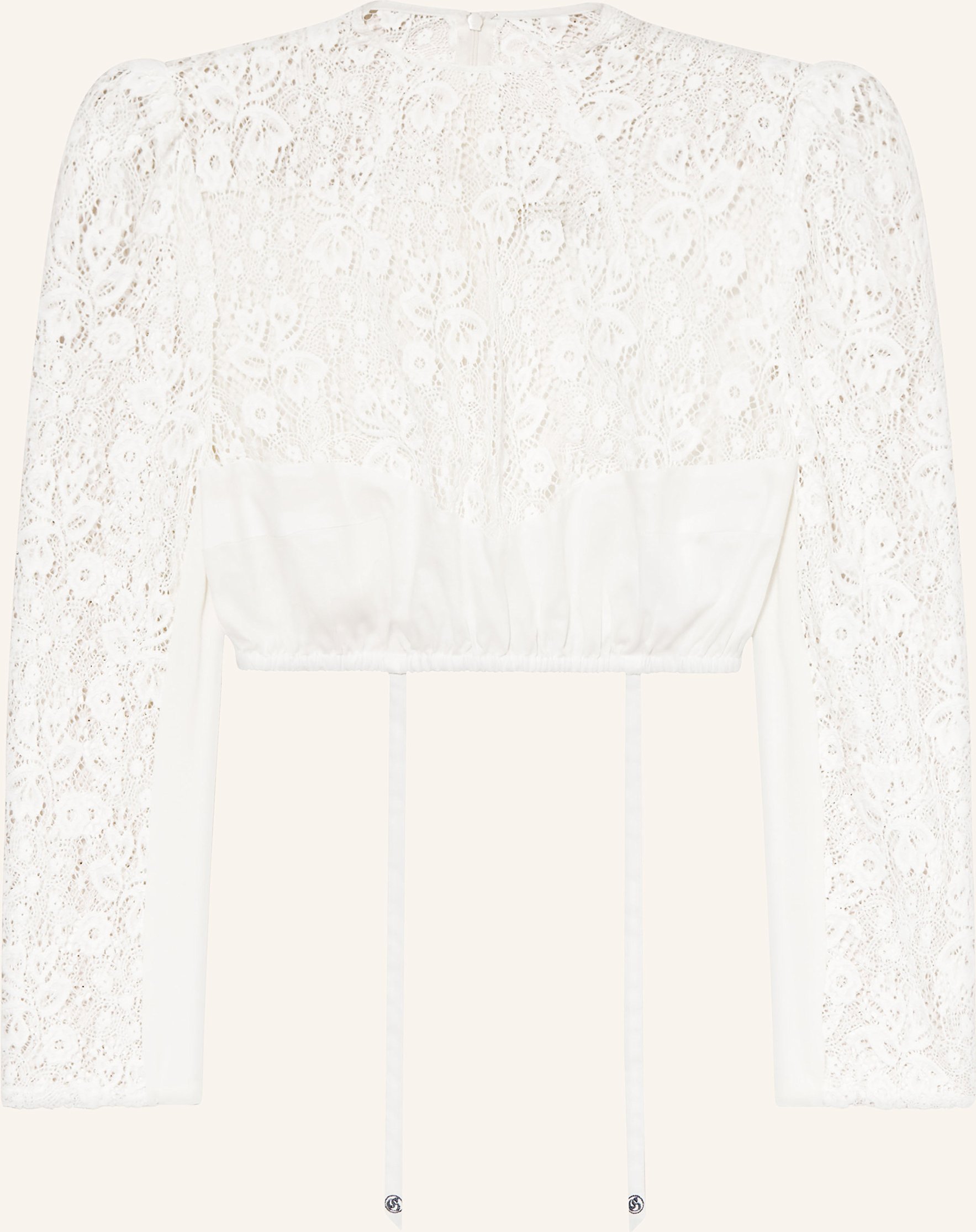 Thumbnail - Gottseidank Dirndlbluse Ernesta Mit Spitze weiss
