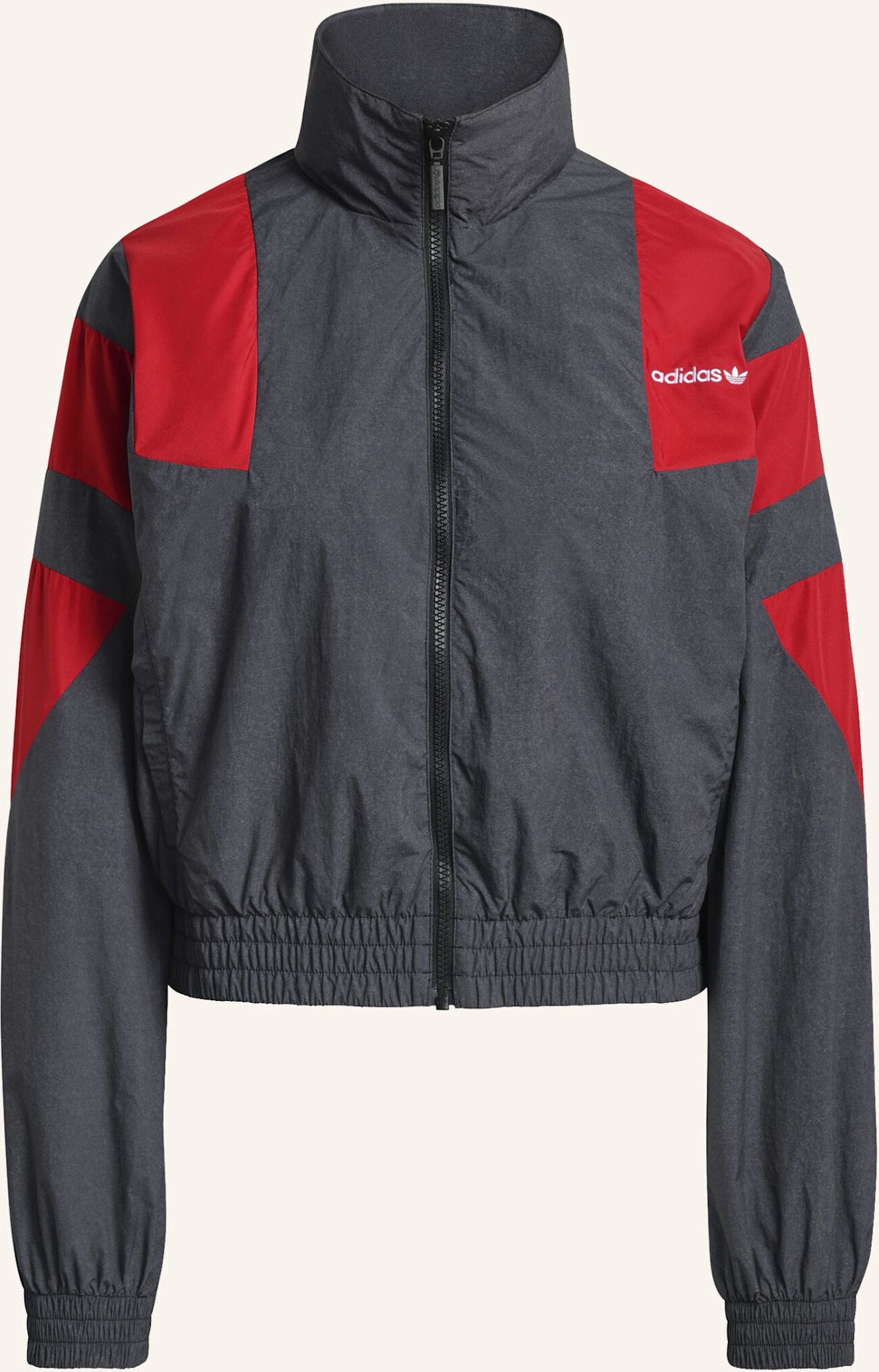 Adidas Originals Blocked Washed Zipped Tracktop schwarz