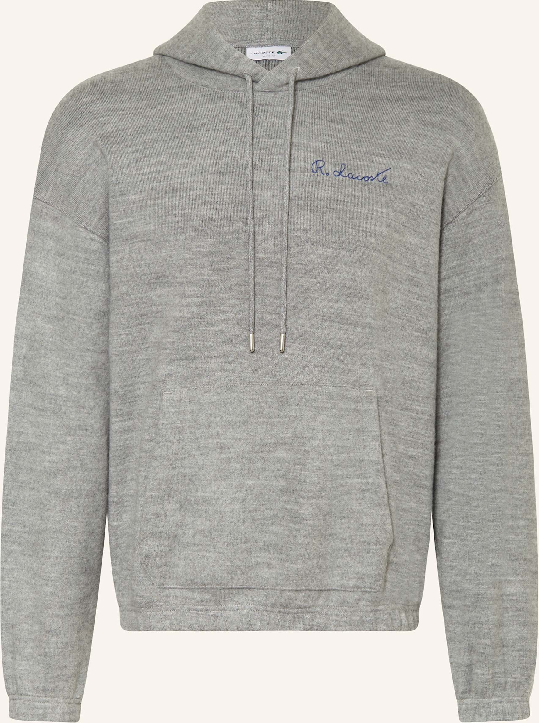 Lacoste Hoodie grau