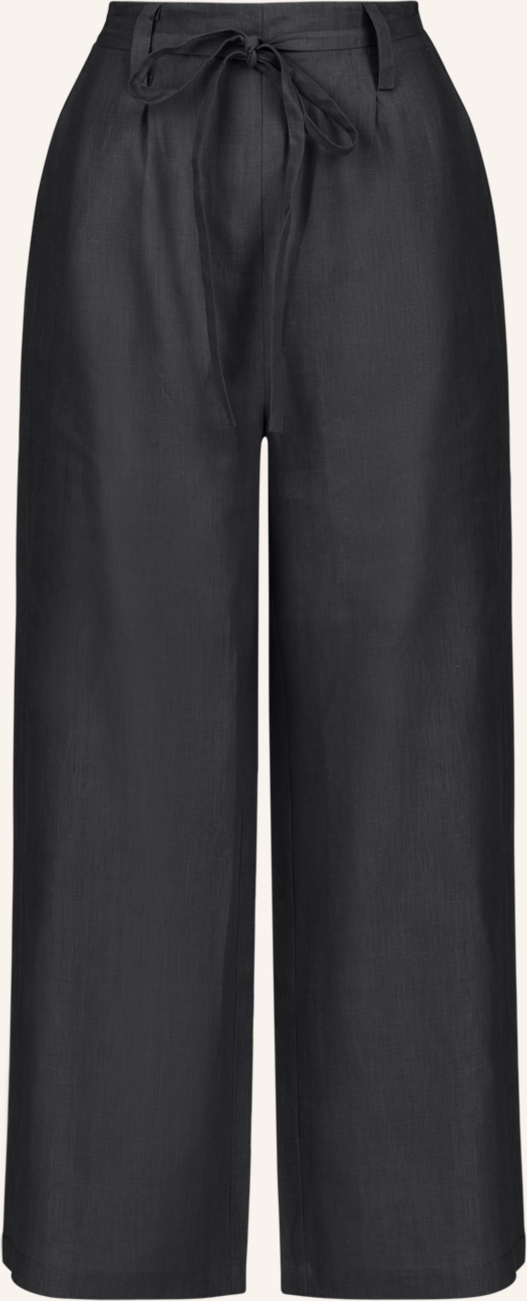 Mint & Mia Leinen Hose schwarz