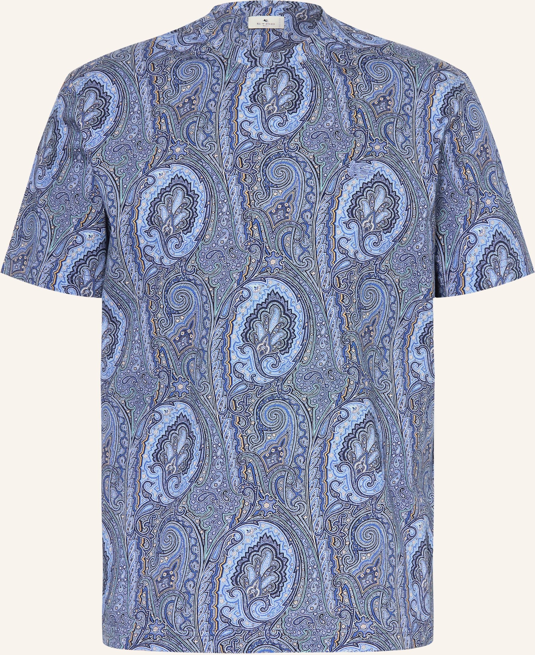 Etro T-Shirt Roma blau