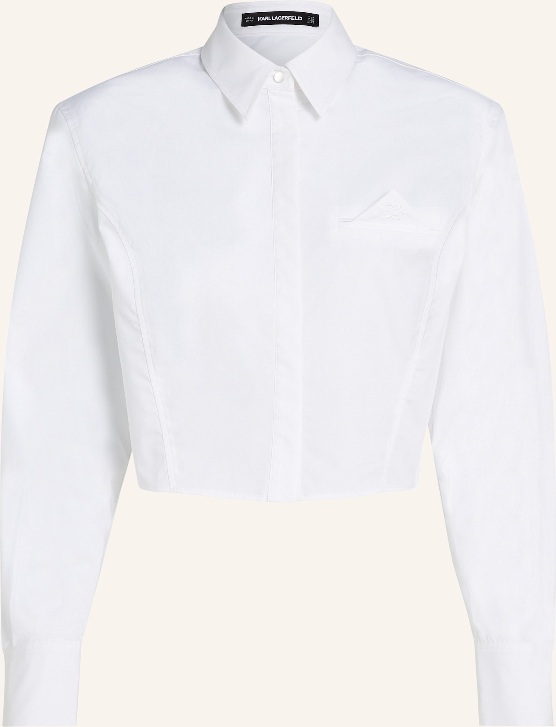 Karl Lagerfeld Bluse weiss