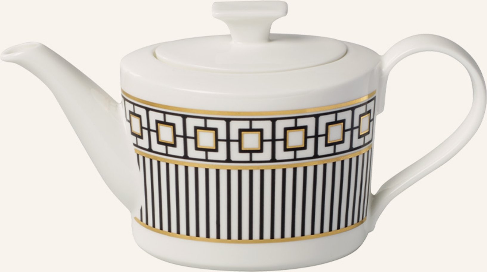 Villeroy & Boch Kaffee-/Teekanne Metrochic weiss