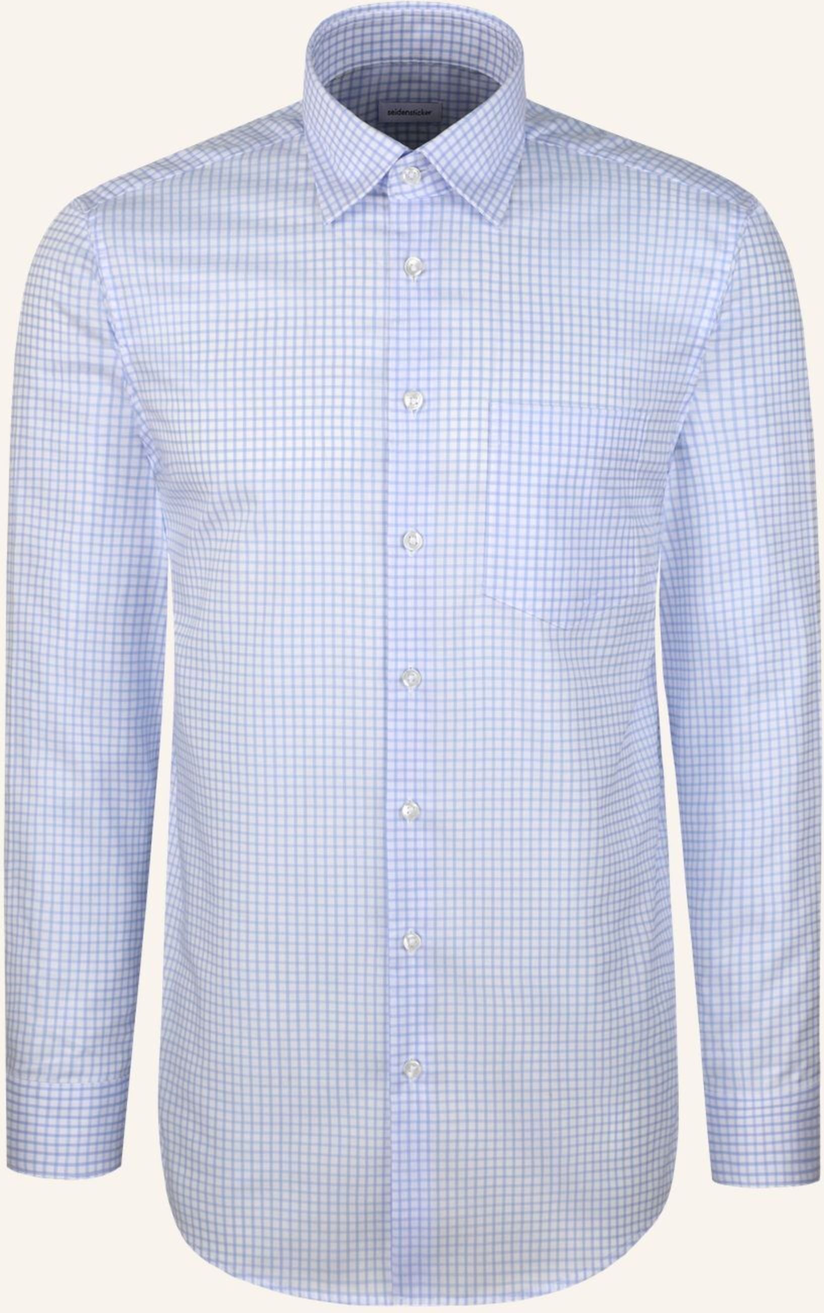 Thumbnail - Seidensticker , Business Hemd Regular Fit blau