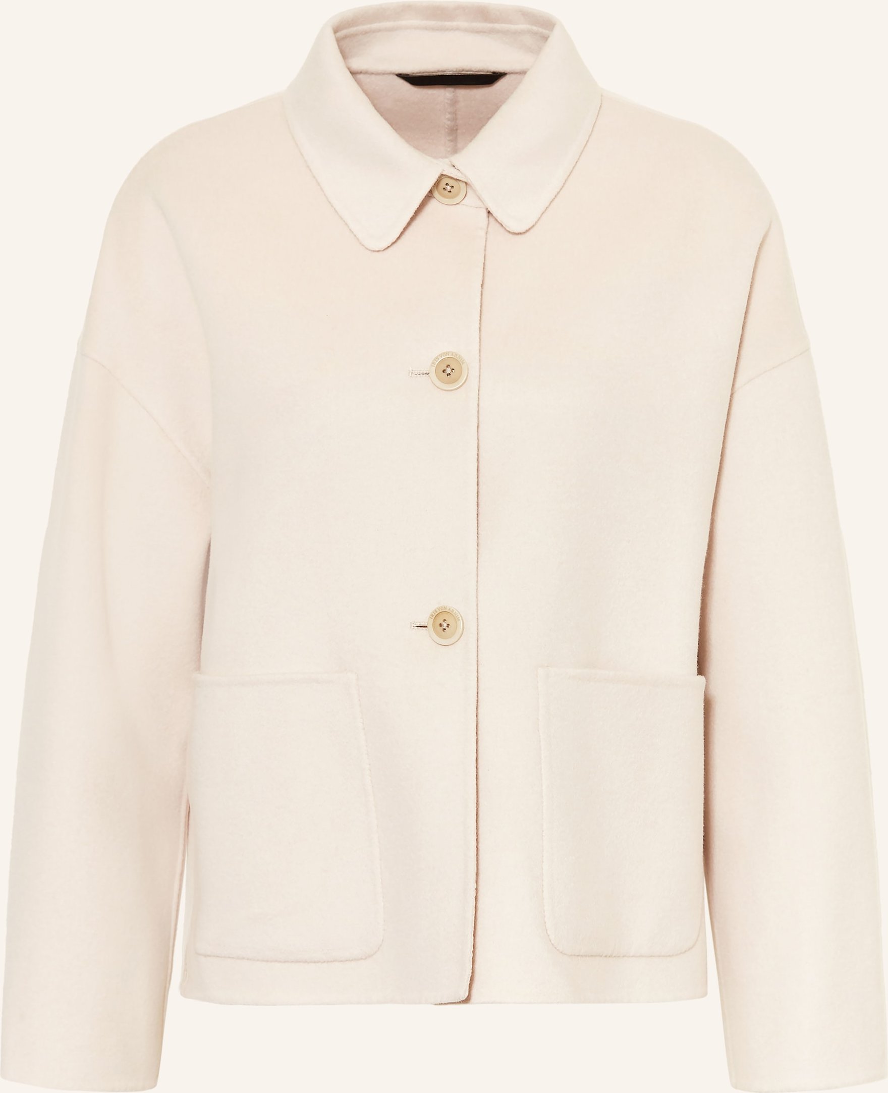 Iris Von Arnim Jacke Davia Mit Cashmere beige