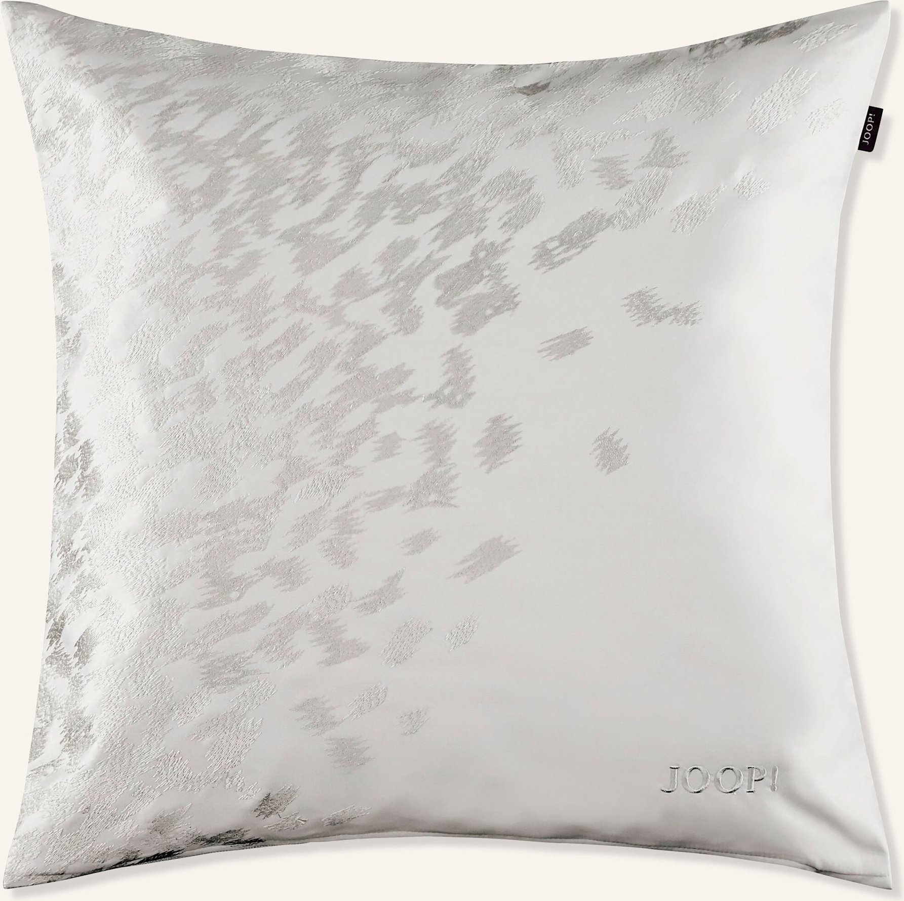 Joop! Dekokissenhülle J!Spirit Mit Leinen silber