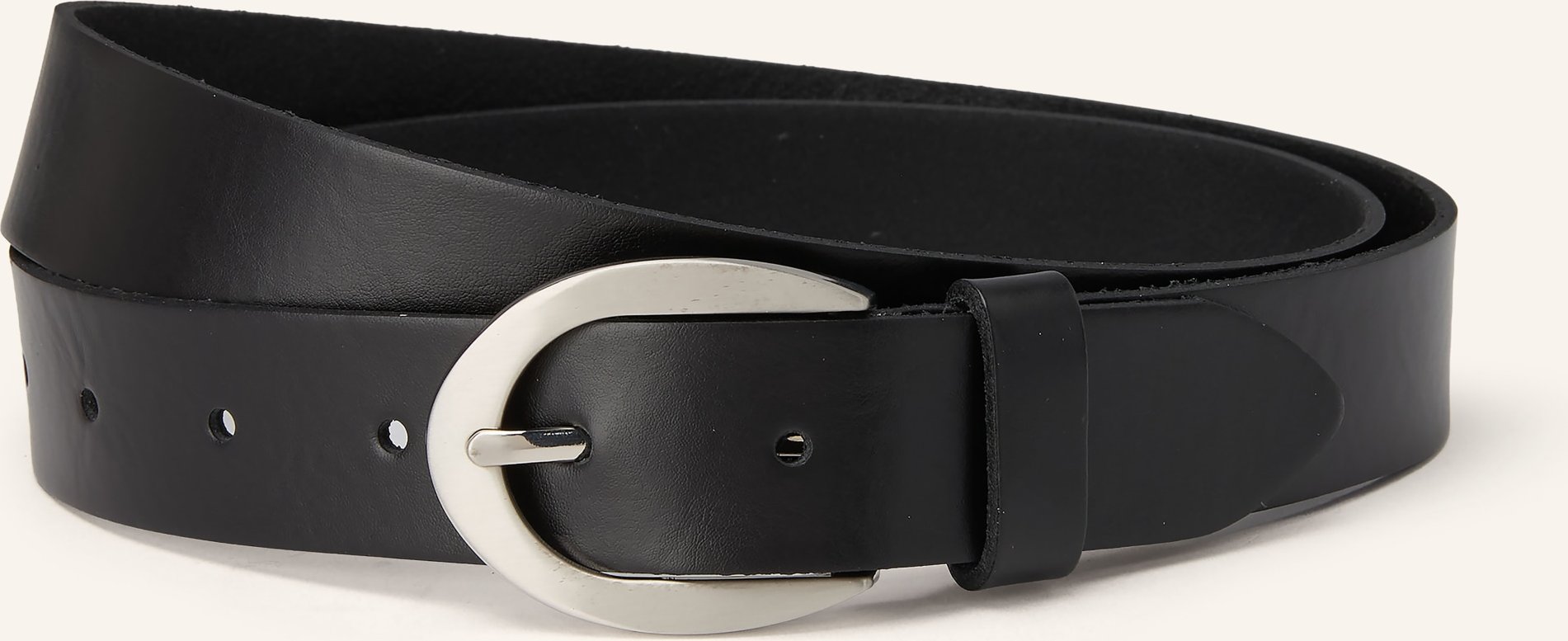 Vanzetti Ledergürtel schwarz