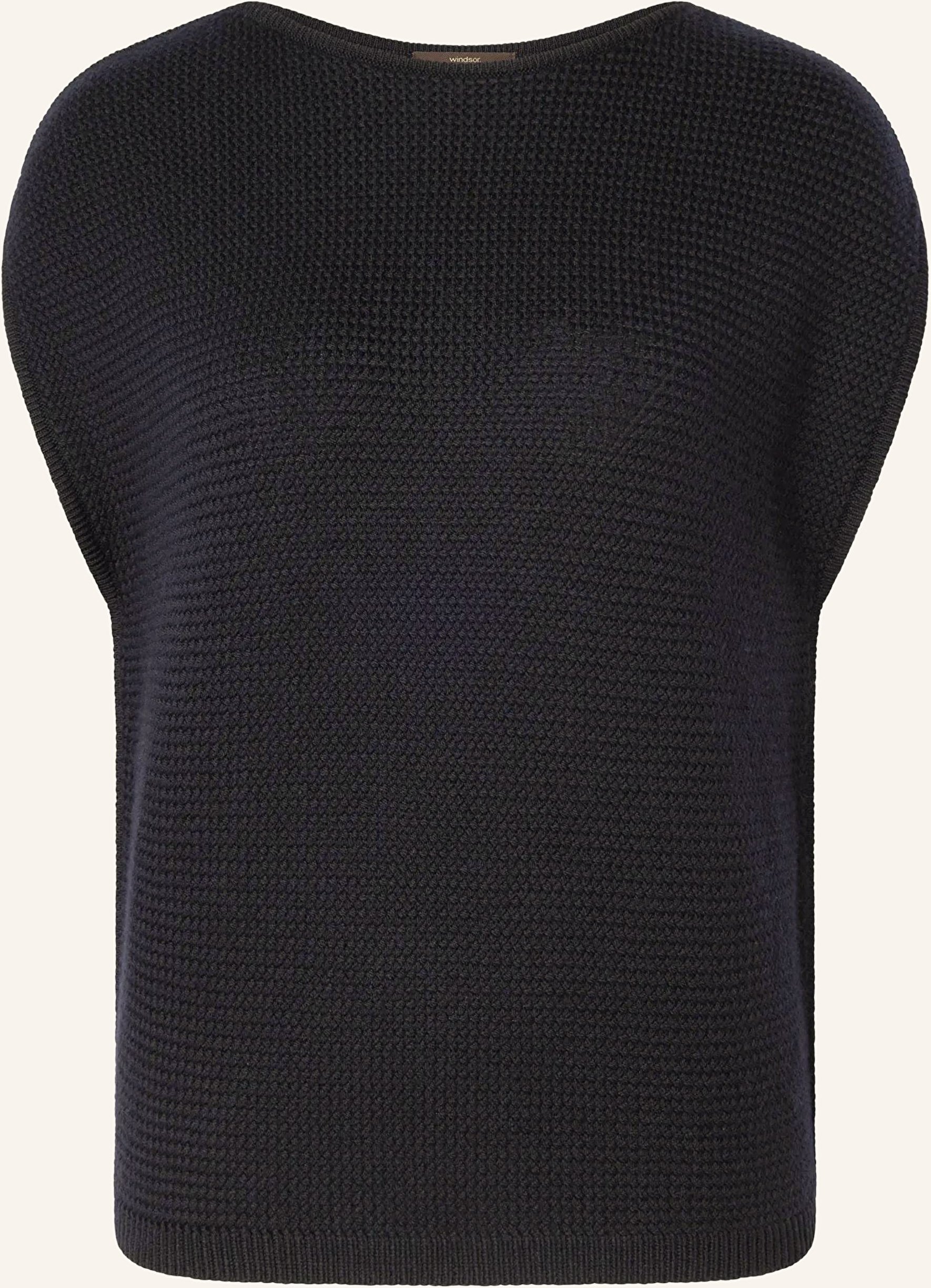 Windsor. Pullunder blau