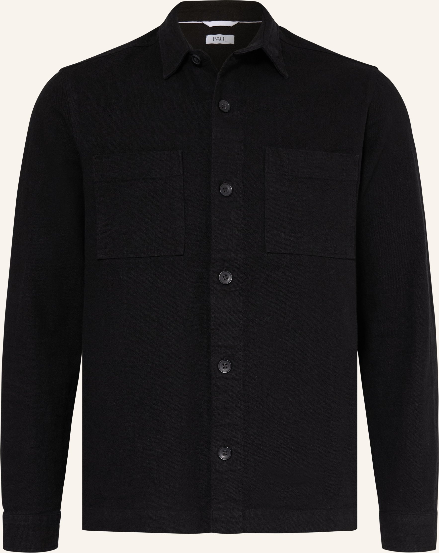 Paul Overjacket Mit Leinen schwarz
